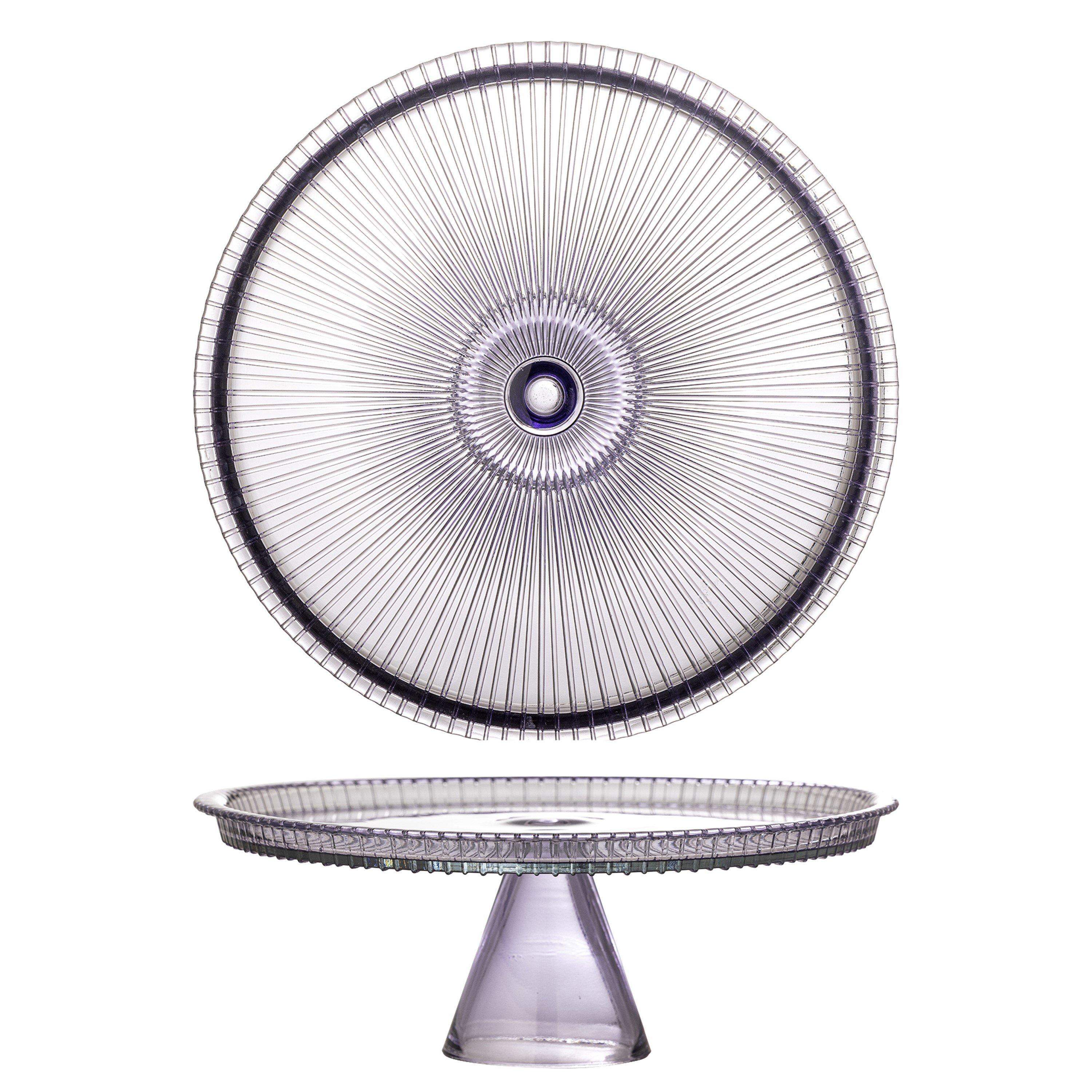 Multi - Bloomingville - Tayo Cake Tray w/Dome - 6