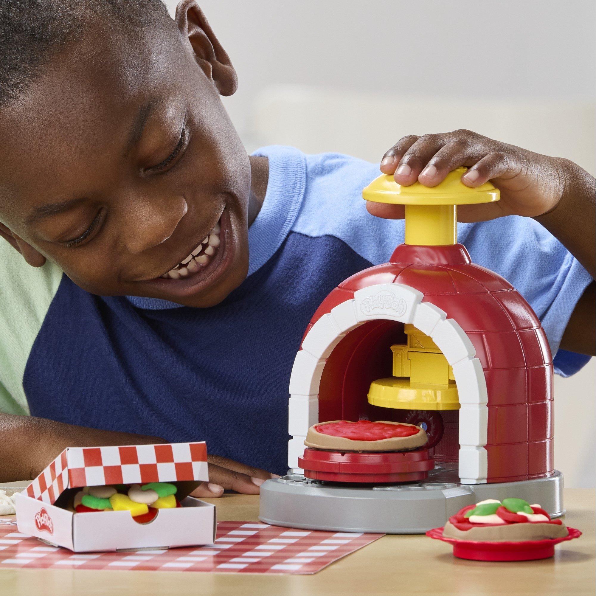 Pizza Playset - Play-Doh - Playdoh Stamp N Spin Jn64 - 5