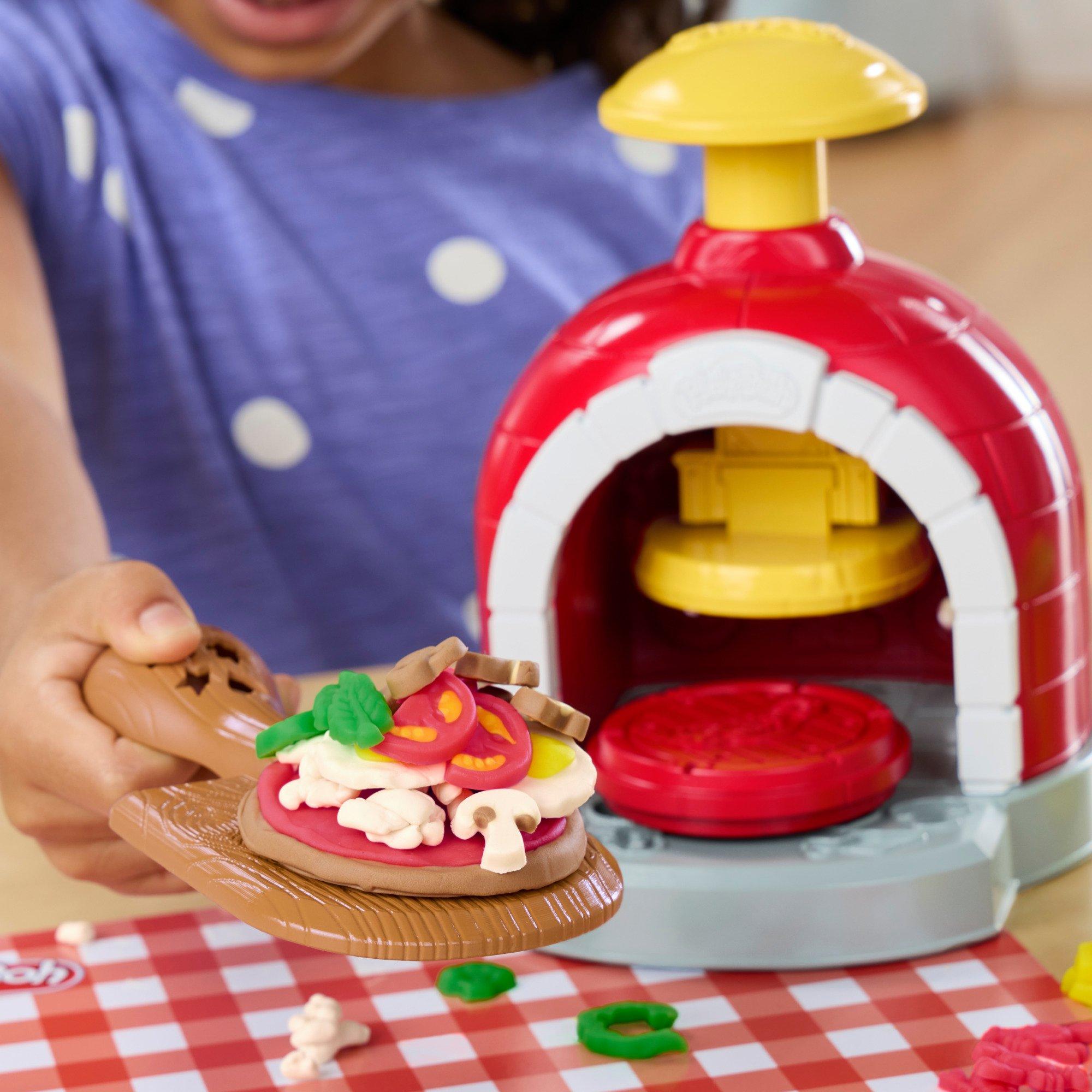 Pizza Playset - Play-Doh - Playdoh Stamp N Spin Jn64 - 7