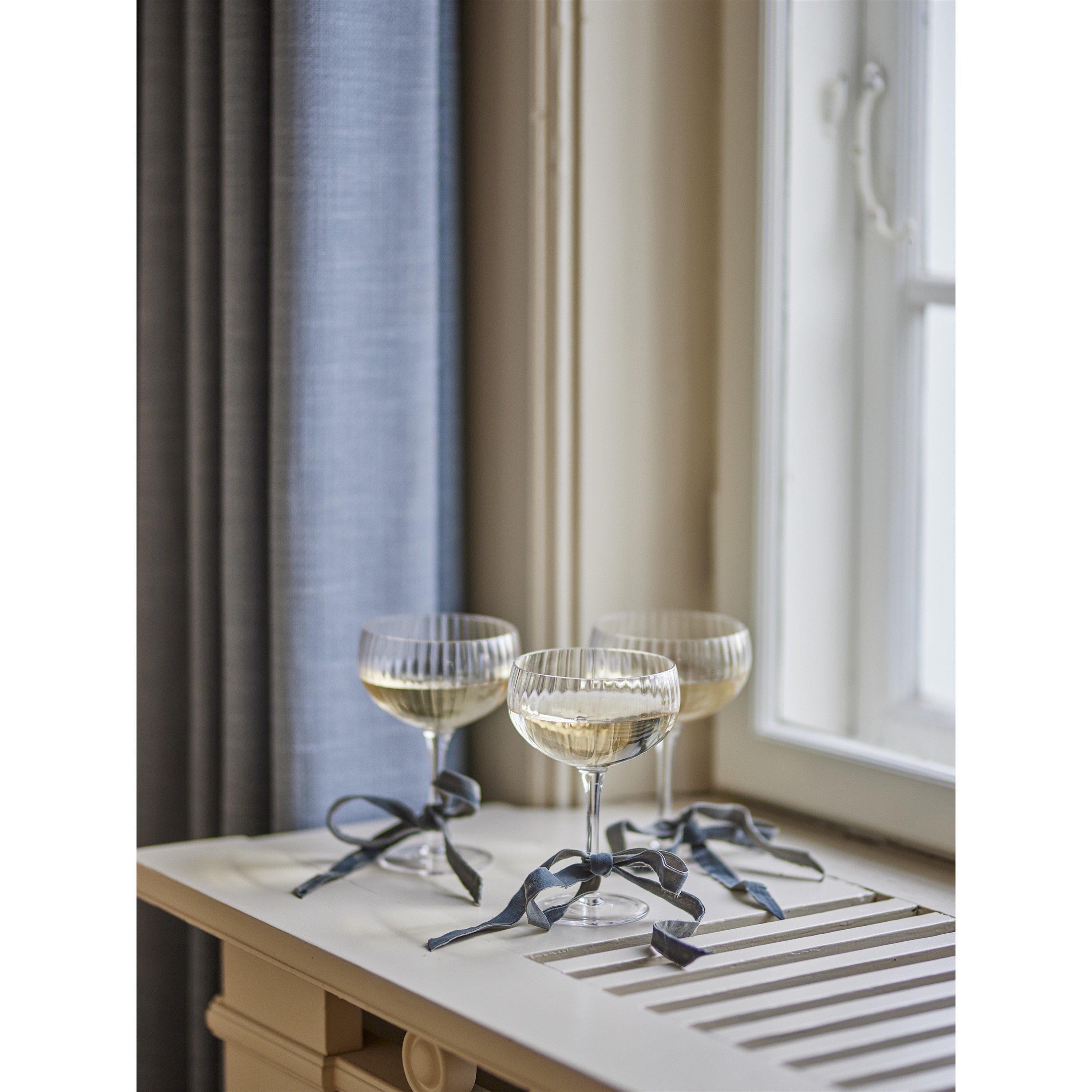 Clear - Bloomingville - Astrid Champagne Glass - Set of 6 - 3