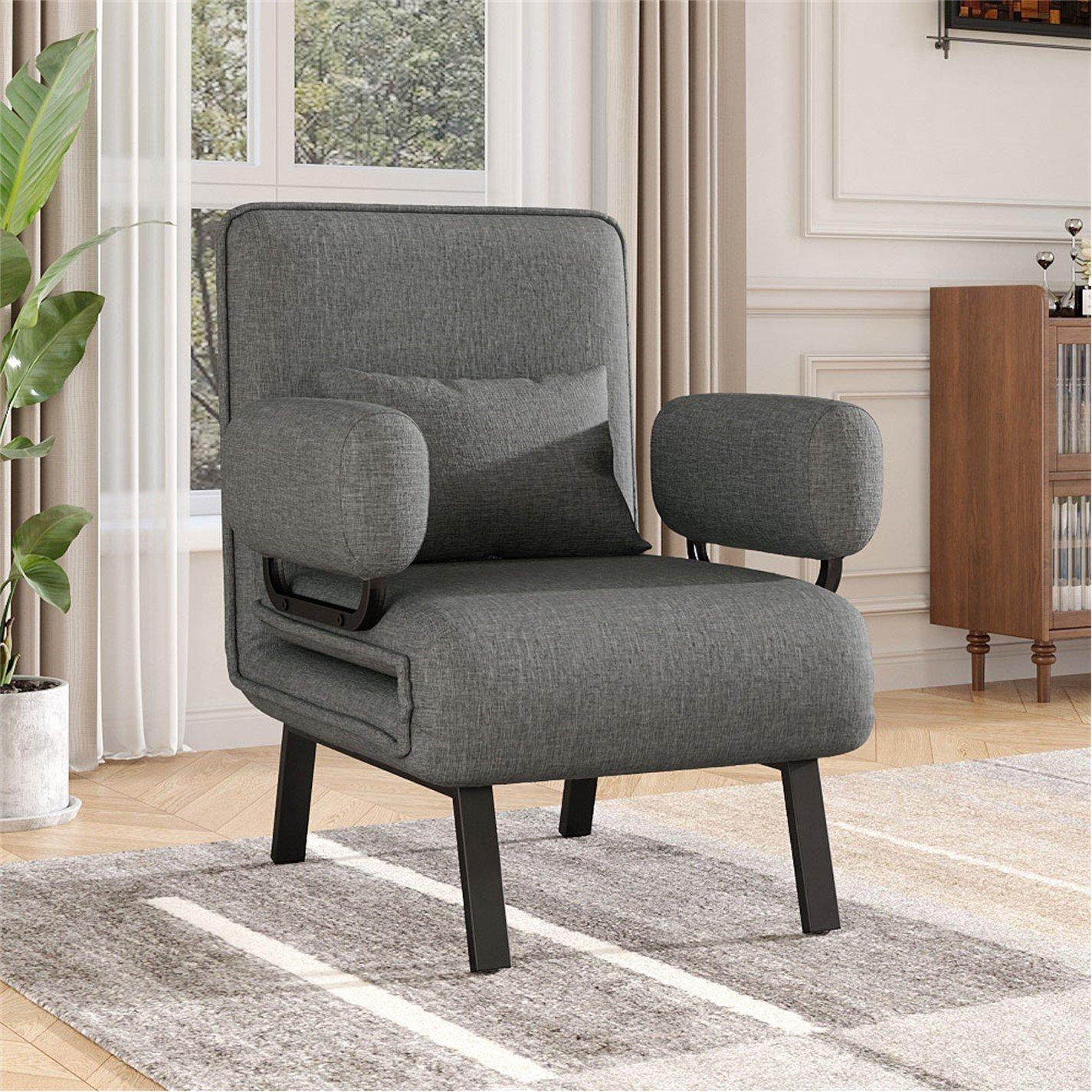 Kabinet UK Convertible Sofa Bed with Pillow and Pocket