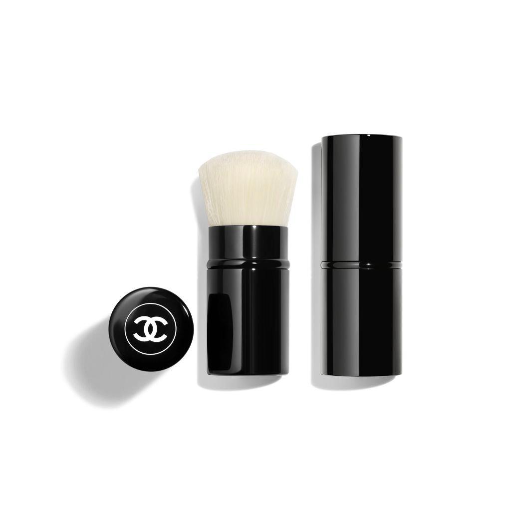 Black - CHANEL - PINCEAU KABUKI RETRACTABLE N°108 Retractable Powder Brush - 1