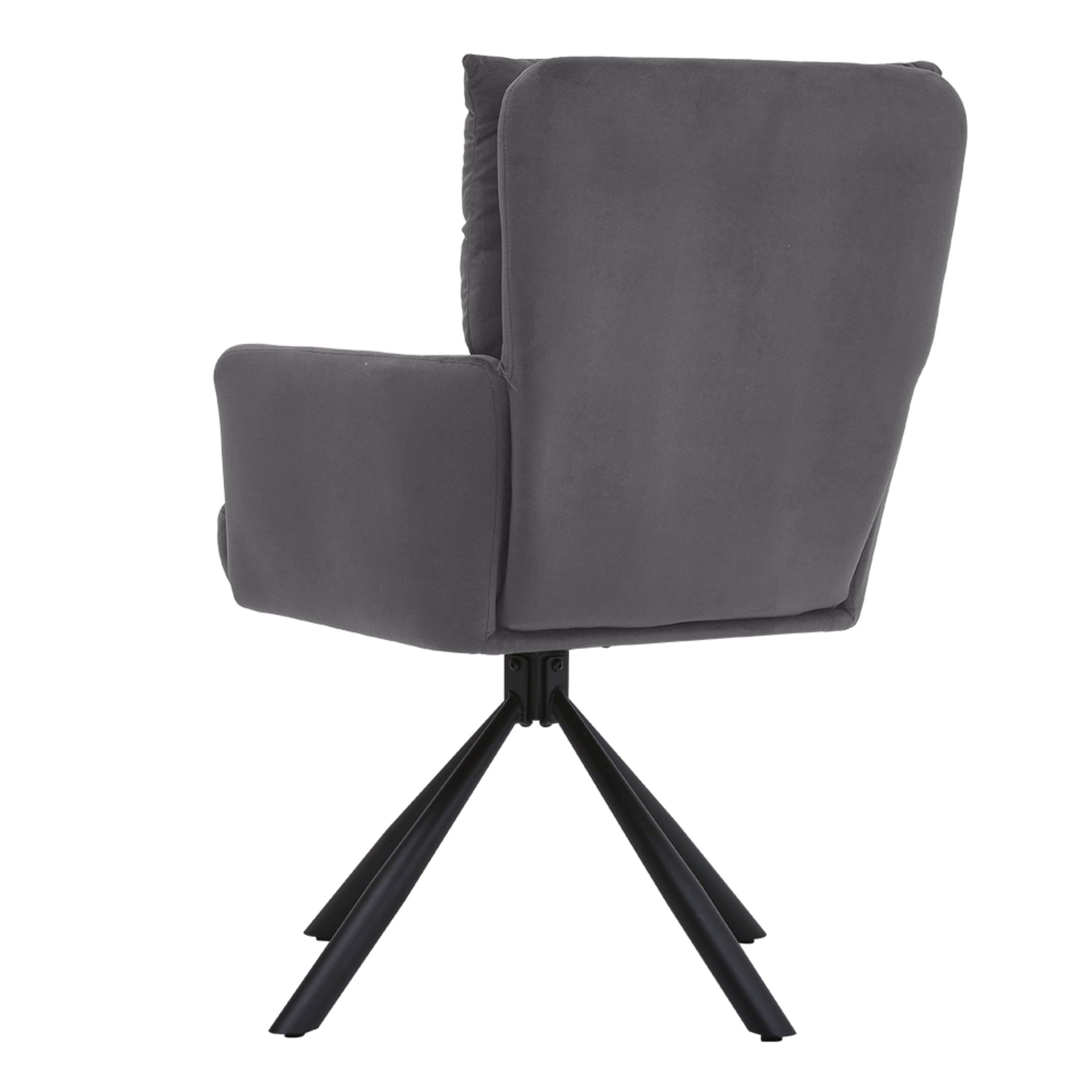 Grey - Kabinet UK - Modern UpholsteredArmchair Grey - 5
