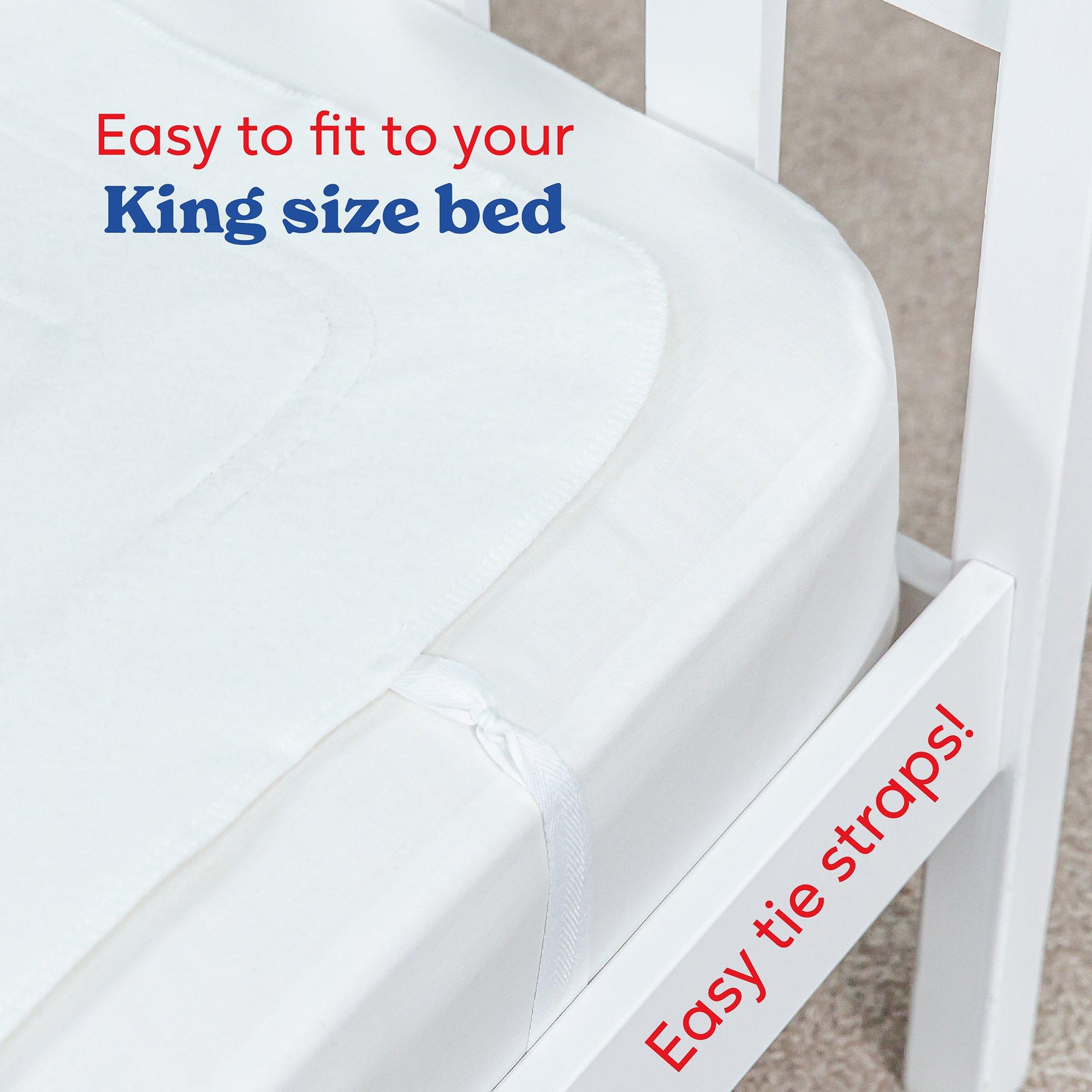 White - Russell Hobbs - RHEK6003 King Electric Underblanket 150 x 200cm - 4