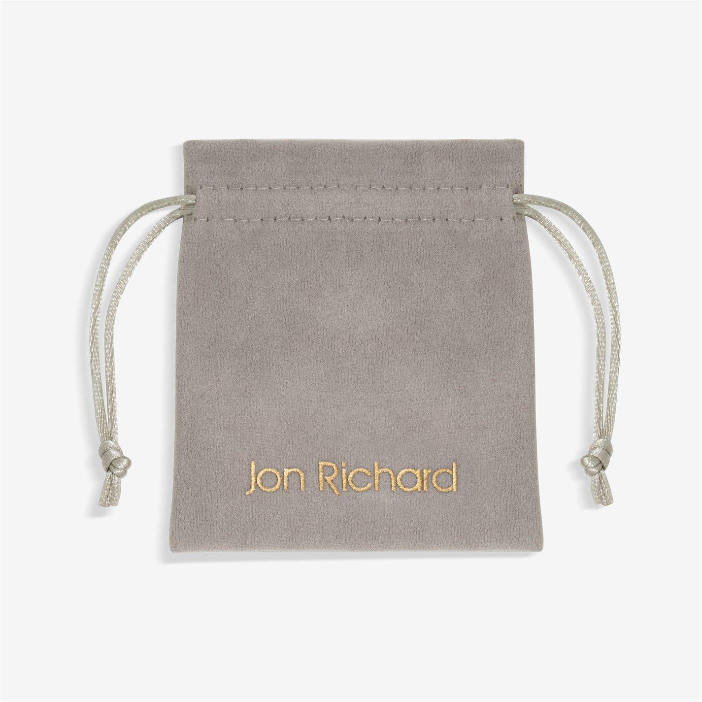 Gold - Jon Richard - Gold Mother of Pearl Crystal Clover Bracelet - 5