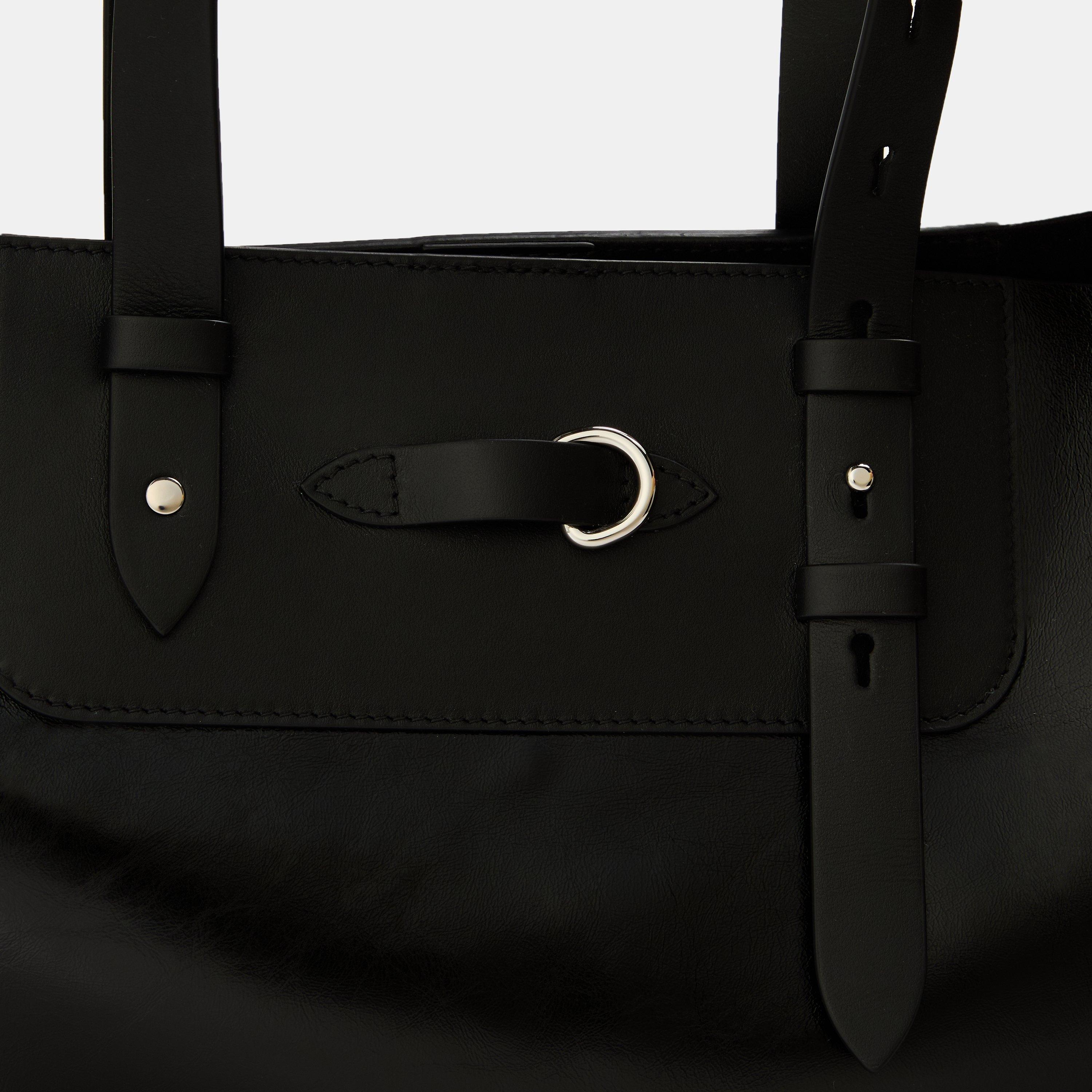 Black leather - Maison Margiela - Women's Tote Bag - 3