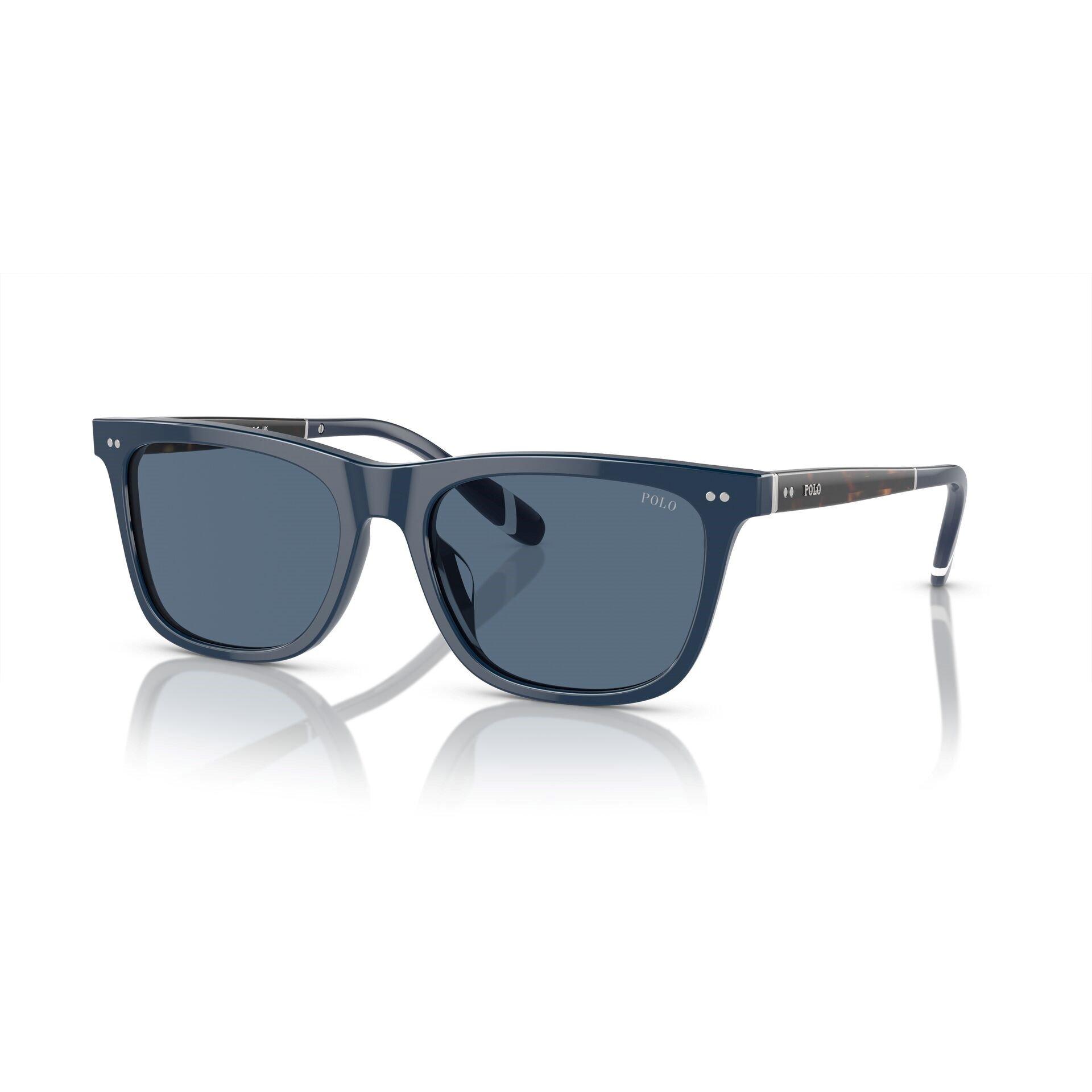 Polo Ralph Lauren Men's Rectangle Sunglasses - Shiny Navy