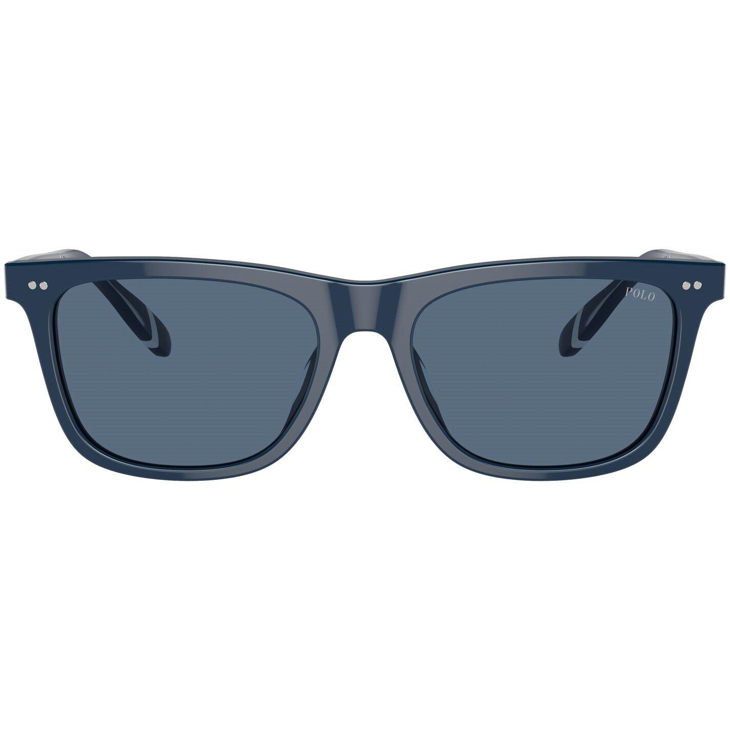 Shiny Navy - Polo Ralph Lauren - Men's Rectangle Sunglasses - 3