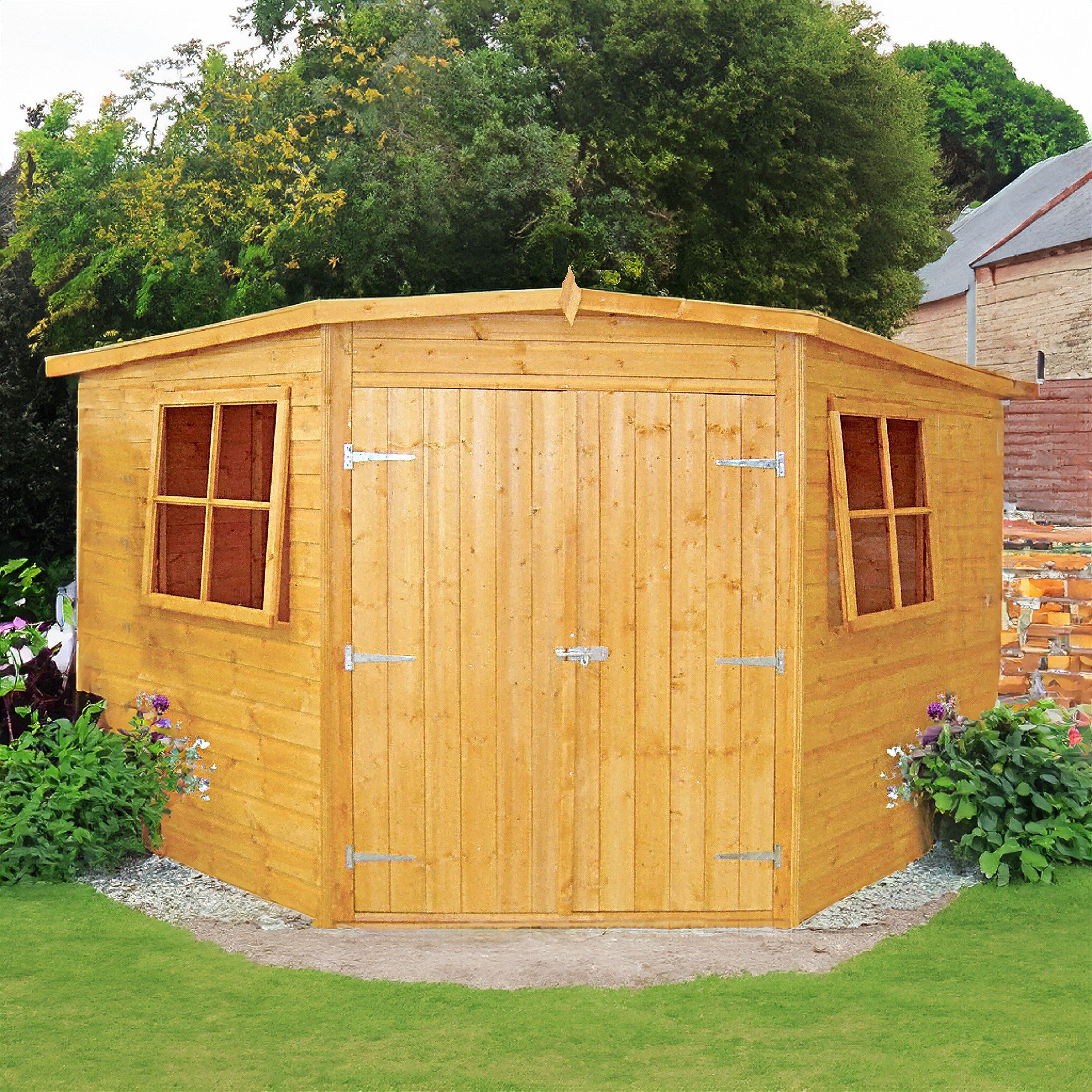Shire Corner Shed 10x10 Shed