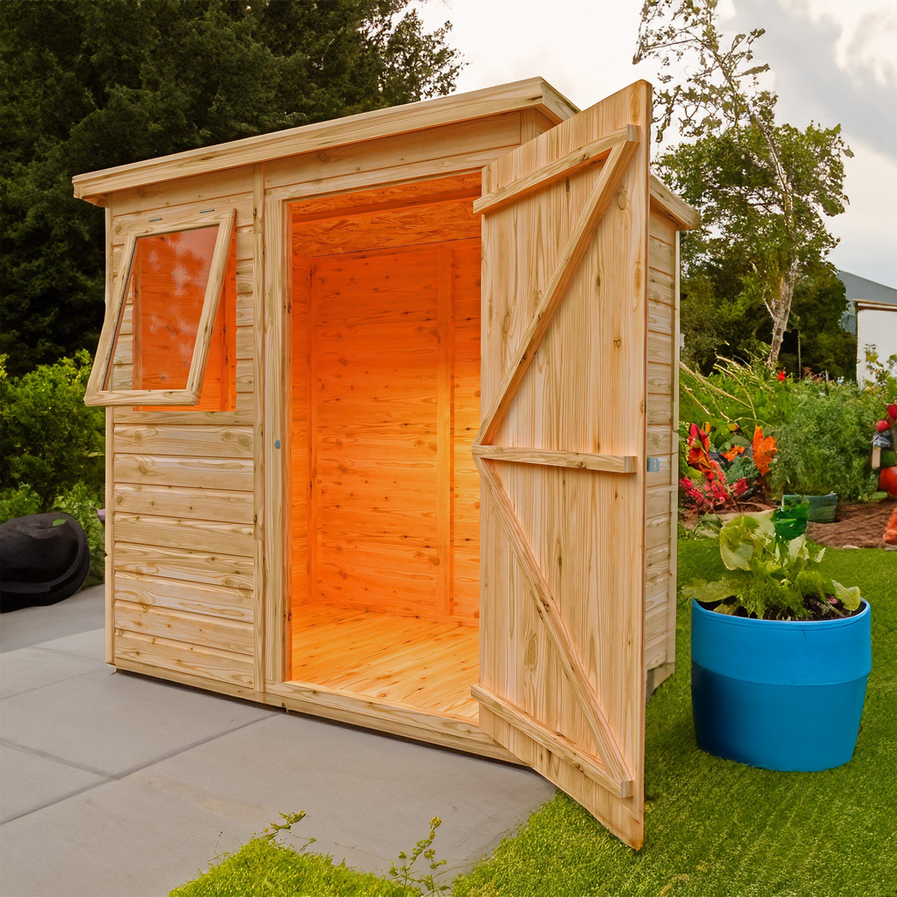 Wood - Shire - Pent 6x4 Shed - 1