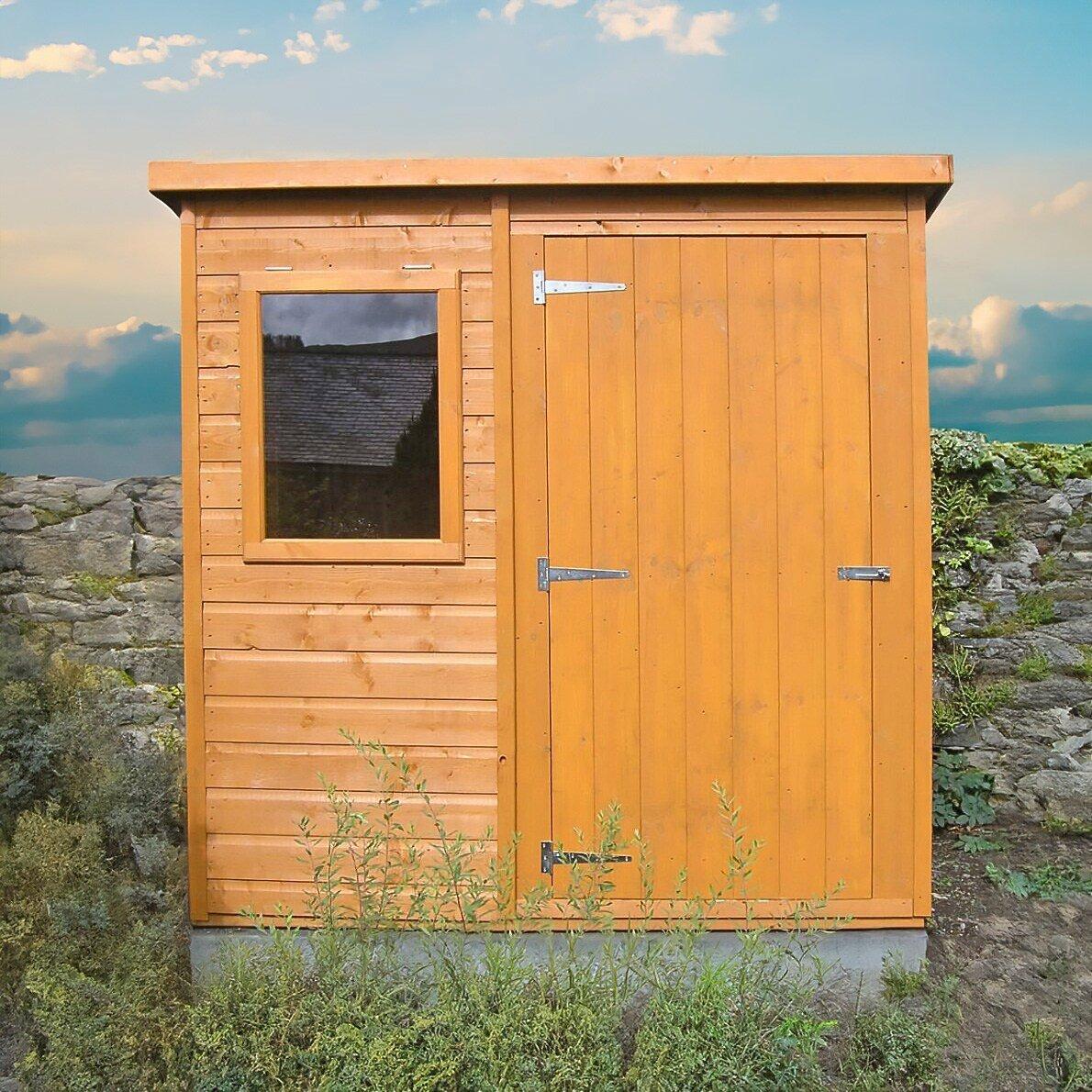 Wood - Shire - Pent 6x4 Shed - 2