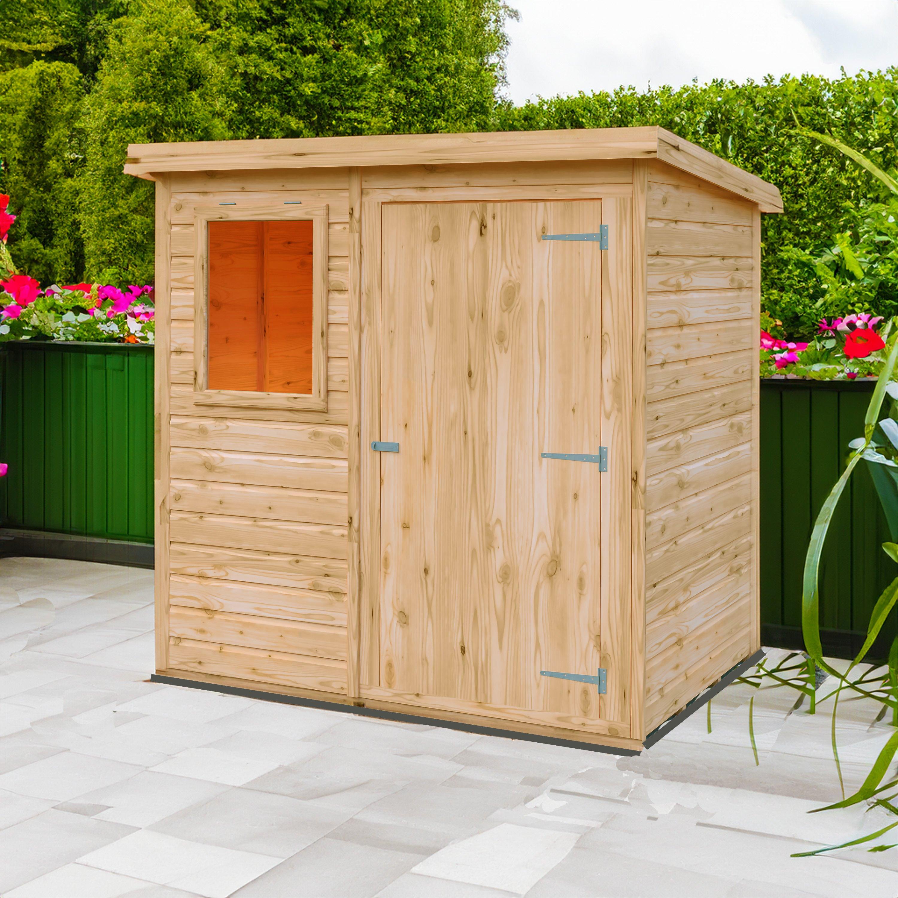 Wood - Shire - Pent 6x4 Shed - 8