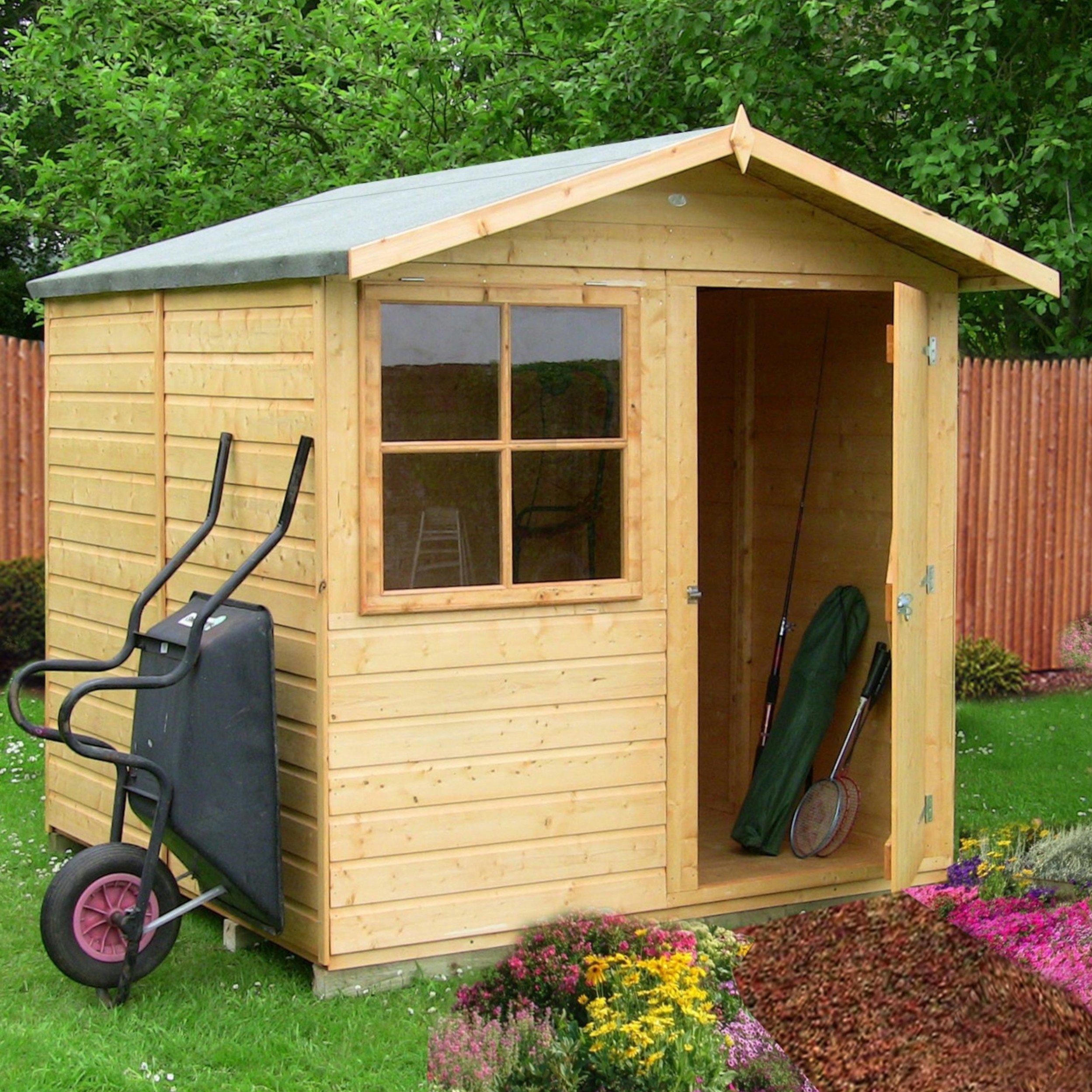 Wood - Shire - Abri 7x7 Shed - 7