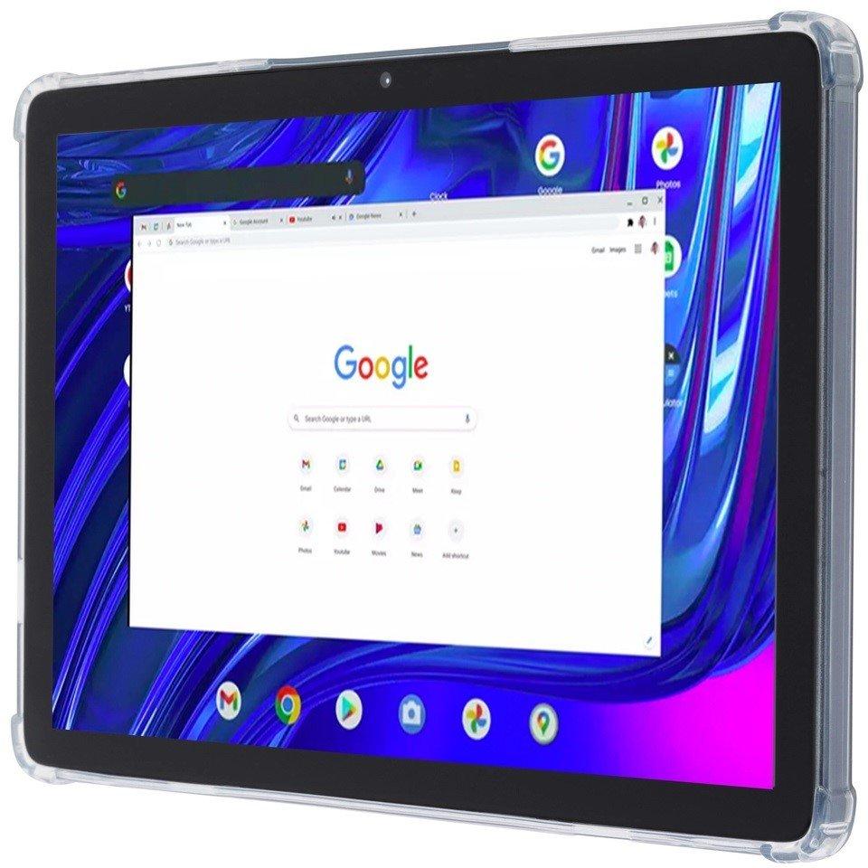 Schwarz - Entity - G10 XM 10.1 Inch Metal Tablet with Bumper Case - 2