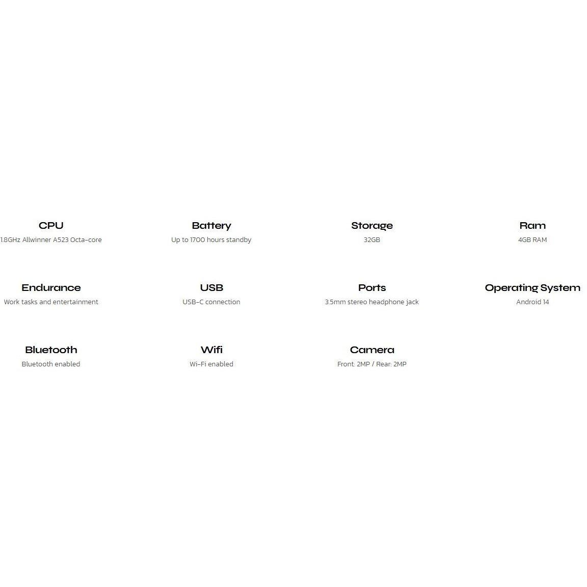 Schwarz - Entity - G10 XM 10.1 Inch Metal Tablet with Bumper Case - 3