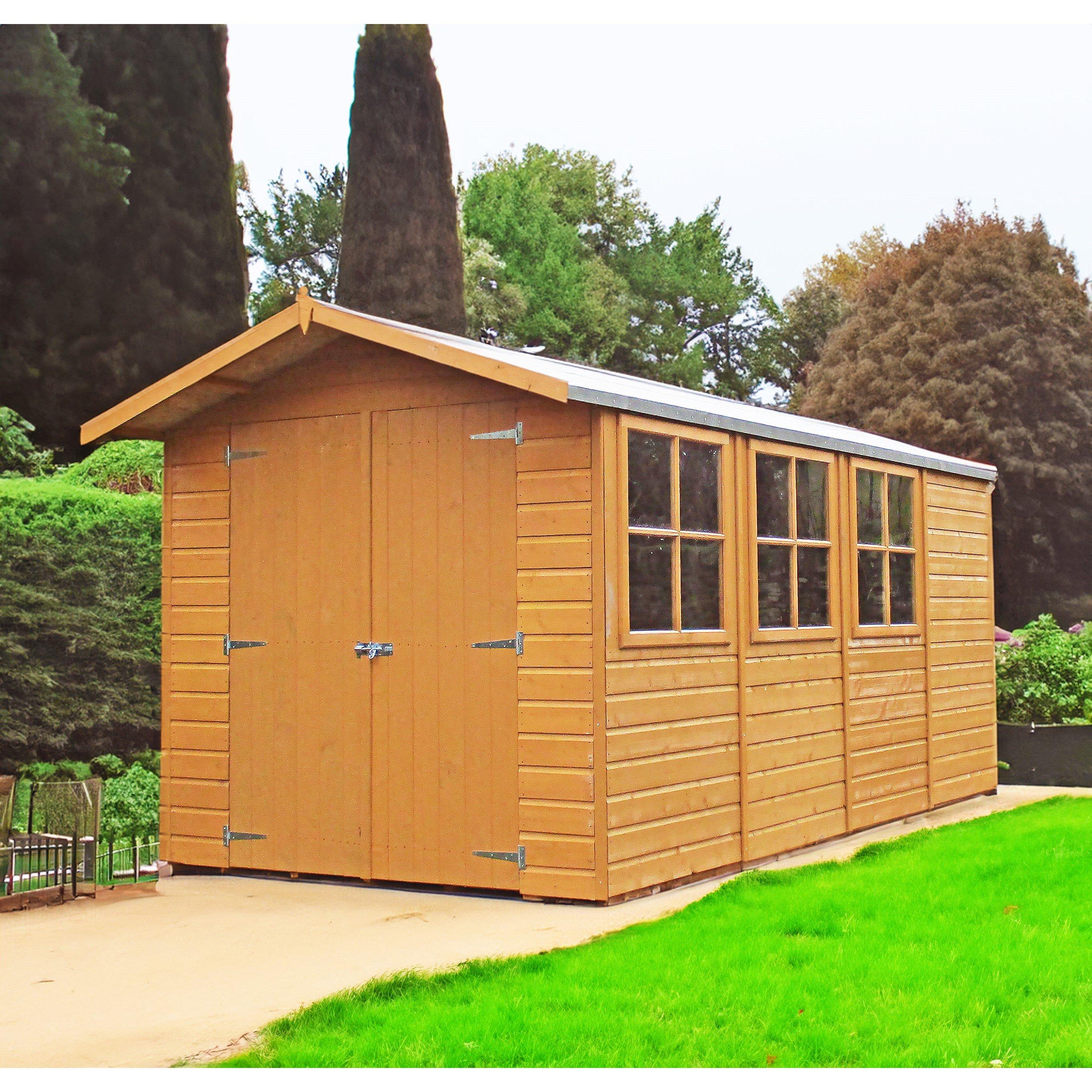 Wood - Shire - Jersey 7x13 Shed - 3