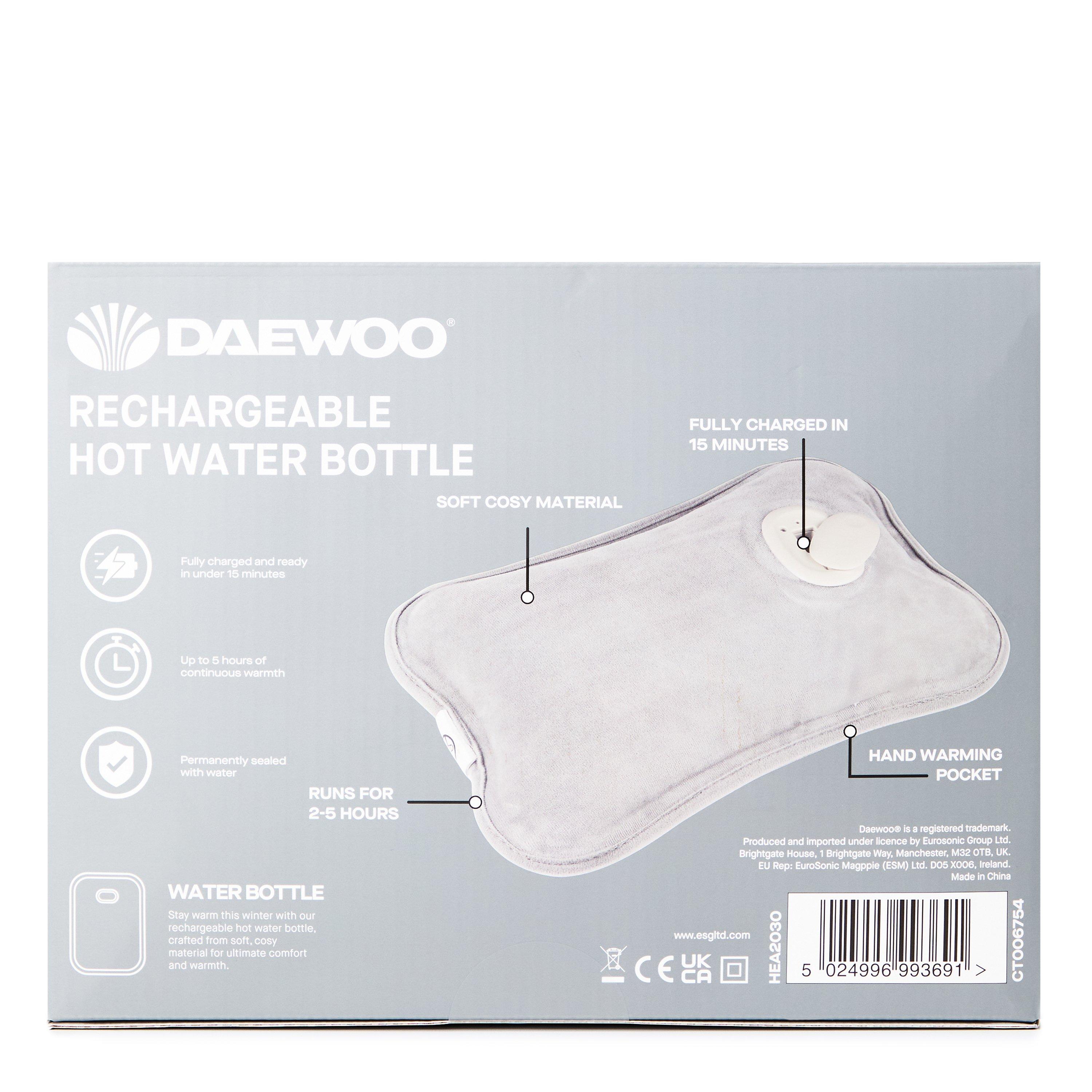 Grey - Daewoo Electricals - Daewoo Rechargeable Electric Waterbottle - 2