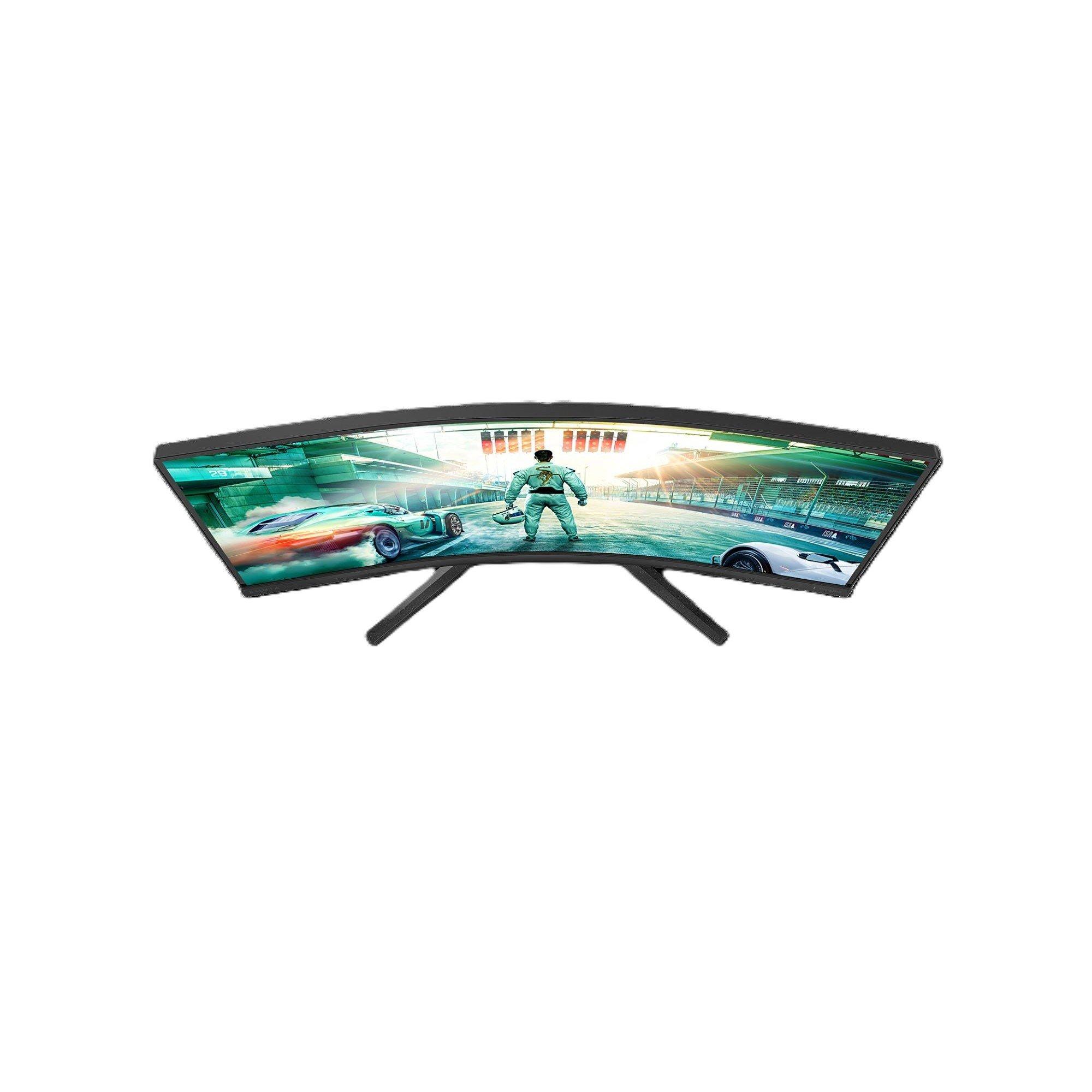 Black - Philips - 34M2C3500L 34 Inch Curved Fast VA U/W QHD 180Hz Gaming monitor - 5