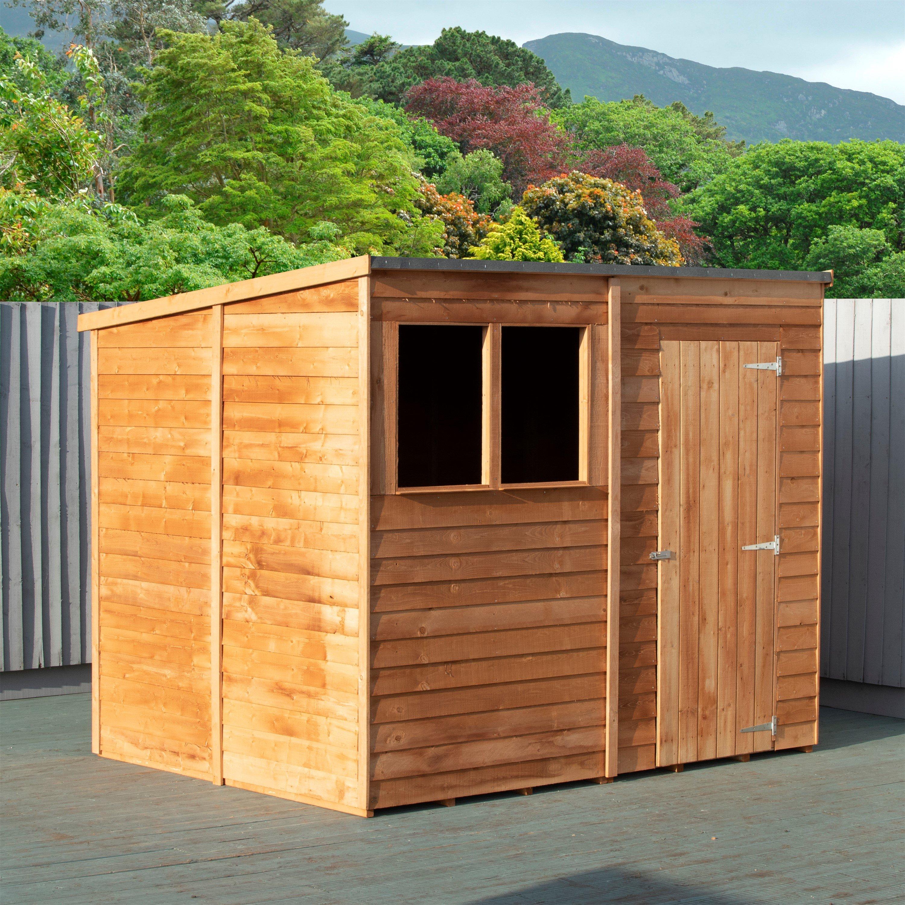 Wood - Shire - Overlap Pent 8x6 - 6