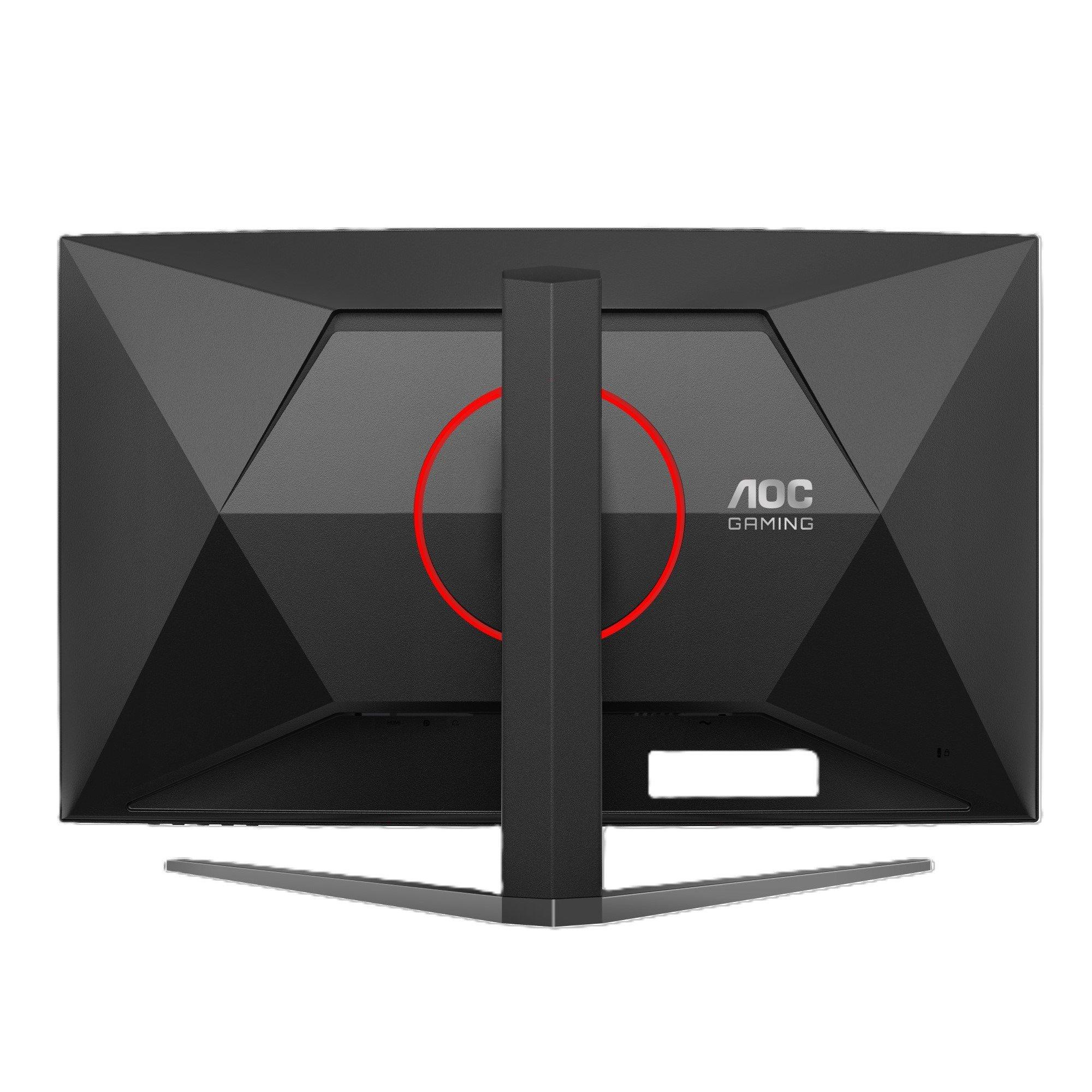 Black - AOC - C32G4Z 31.5 Inch Curved VA FHD 240Hz (260Hz OC) 2 HDMI 1 DP Gaming Monitor - 9