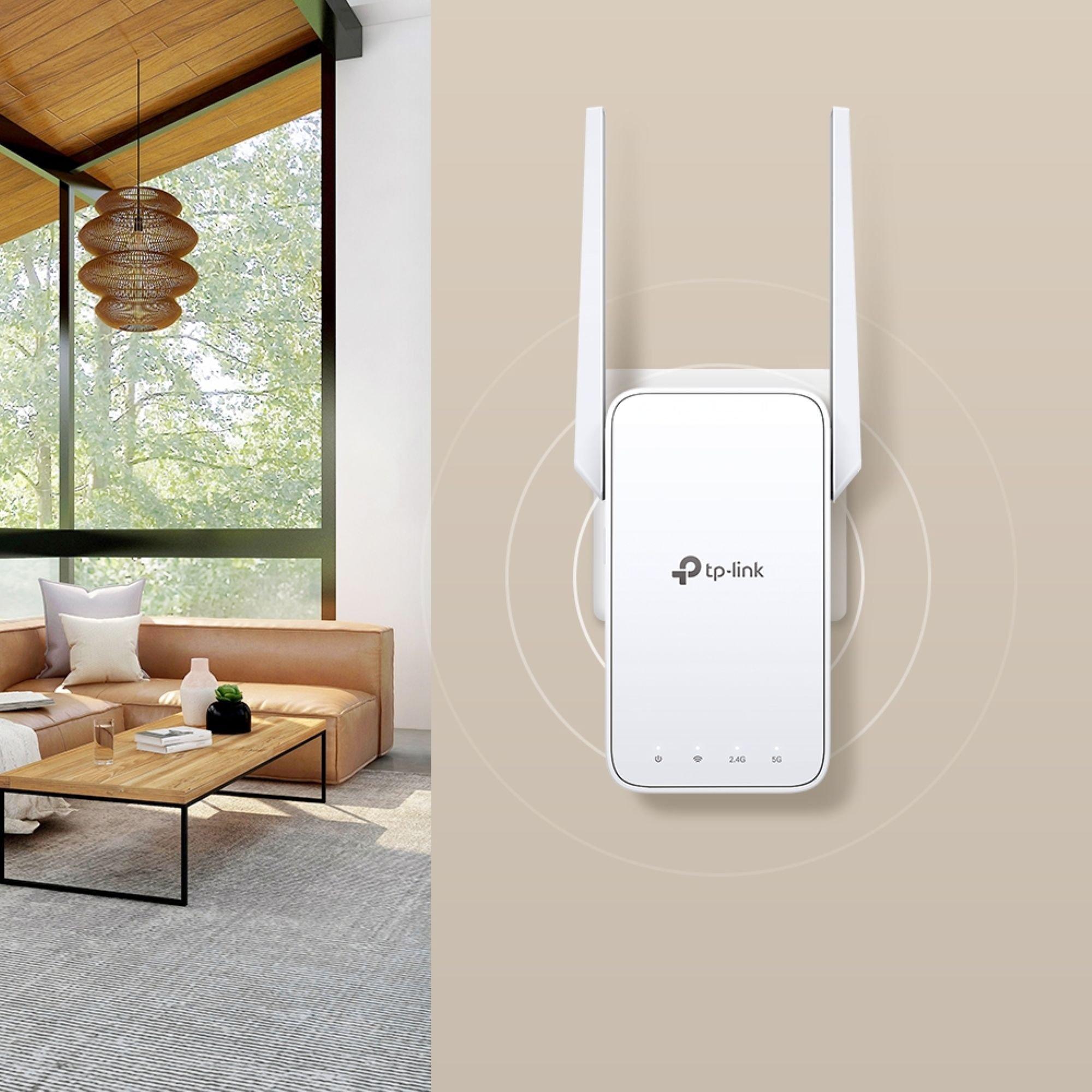 Weiß - TP-Link - RE315 AC1200 Wi-Fi Booster- Internet Range Extender - 4