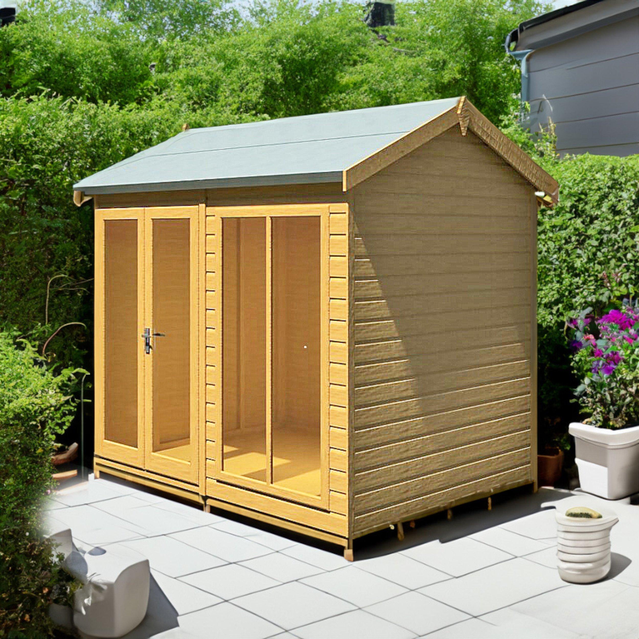 Wood - Shire - Mayfield 8x6 SummerHouse - 2