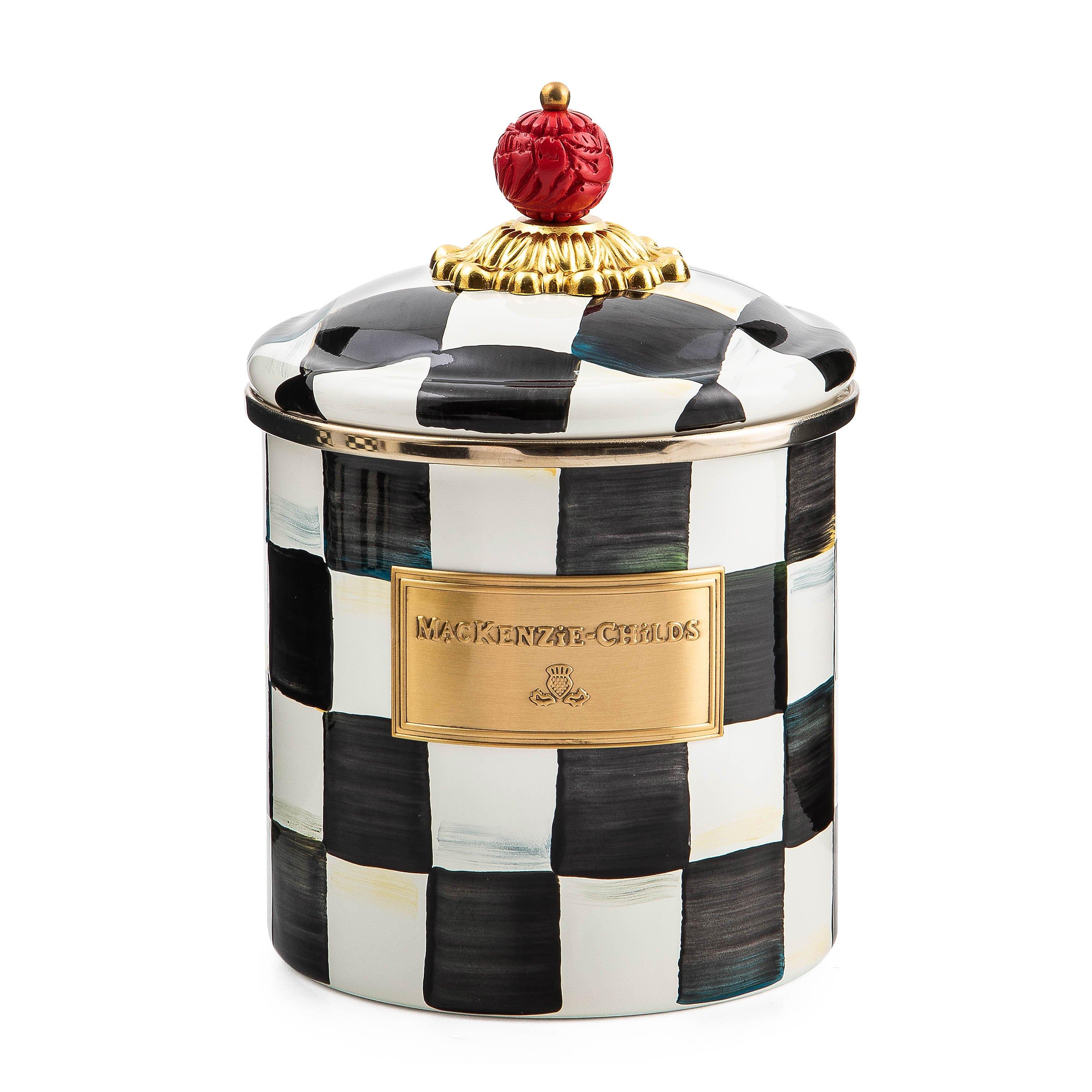 Courtly Check - MacKenzie-Childs - MacKenzi S Canister 00