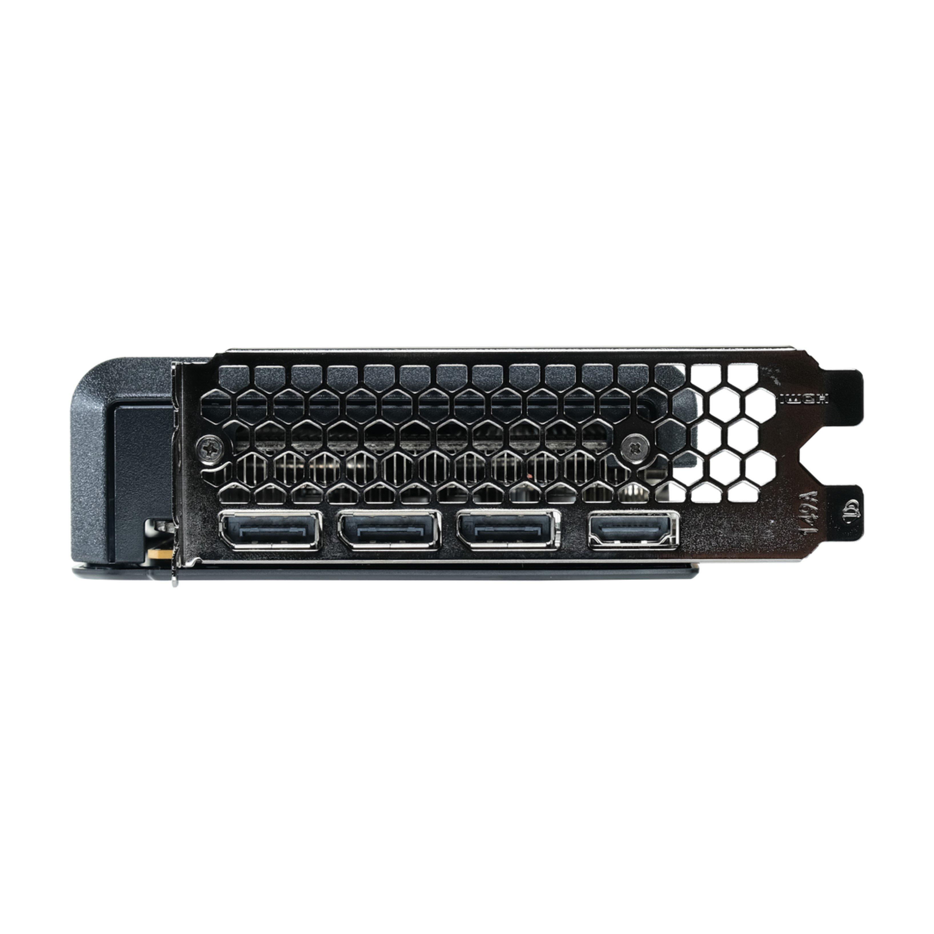 Black - PALIT - GeForce RTX 5060 Infinity 2 OC V1 8GB GDDR7 Graphics Card PCIe 5.0 Dual Fan Cooling DLSS 4 - 6