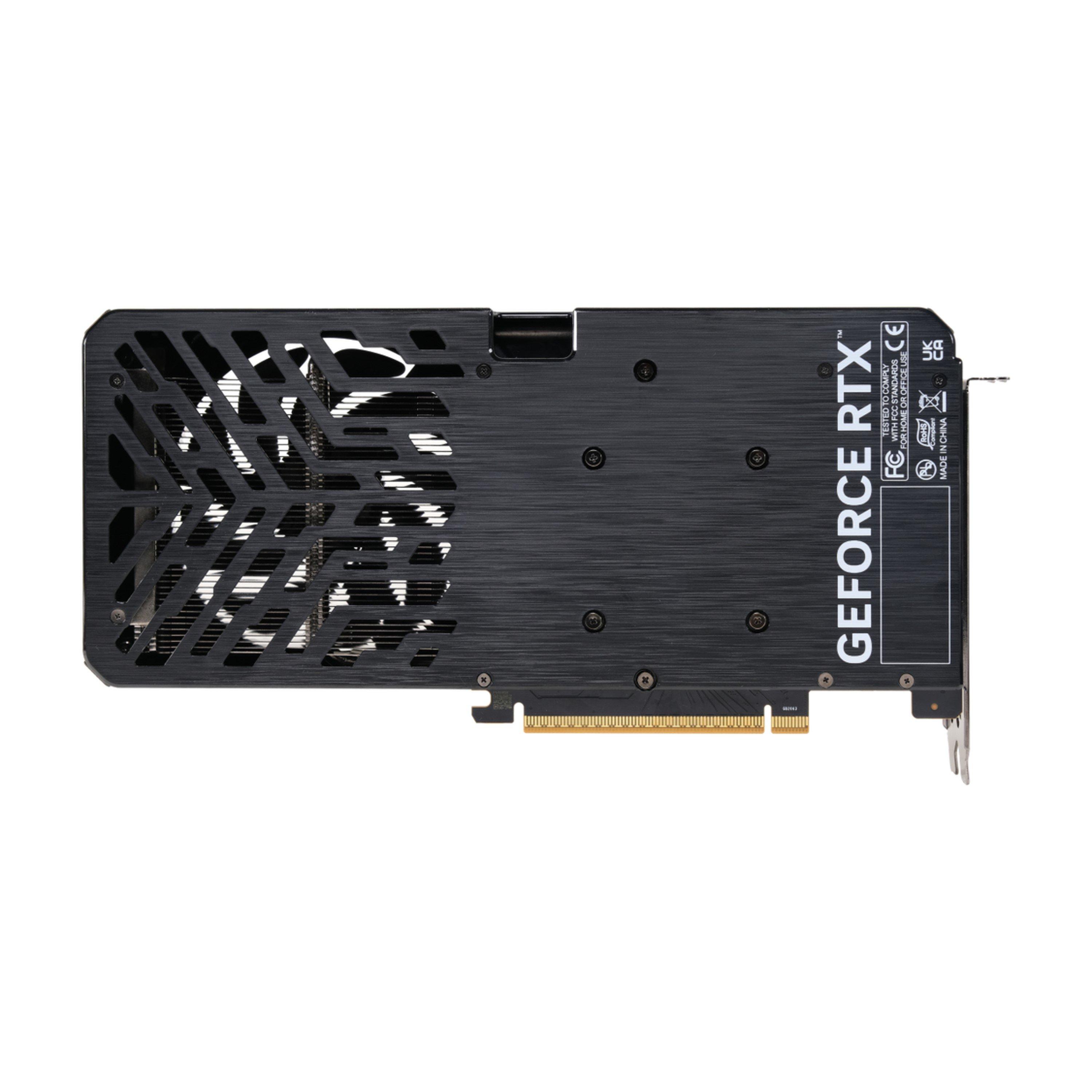 Black - PALIT - GeForce RTX 5060 Infinity 2 OC V1 8GB GDDR7 Graphics Card PCIe 5.0 Dual Fan Cooling DLSS 4 - 7