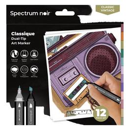 Crafters Companion Spectrum Noir-Classique 12pc-Classic Vintage