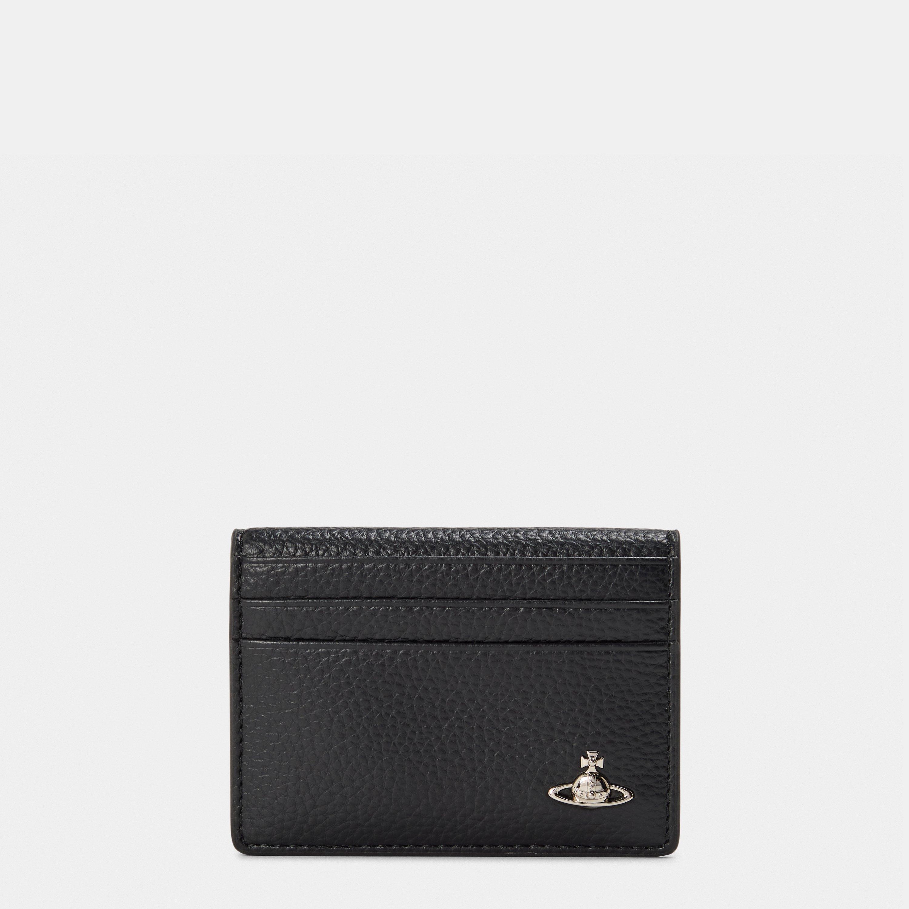 Black - Vivienne Westwood - Men's Viv Milano Square Card Holder - 1