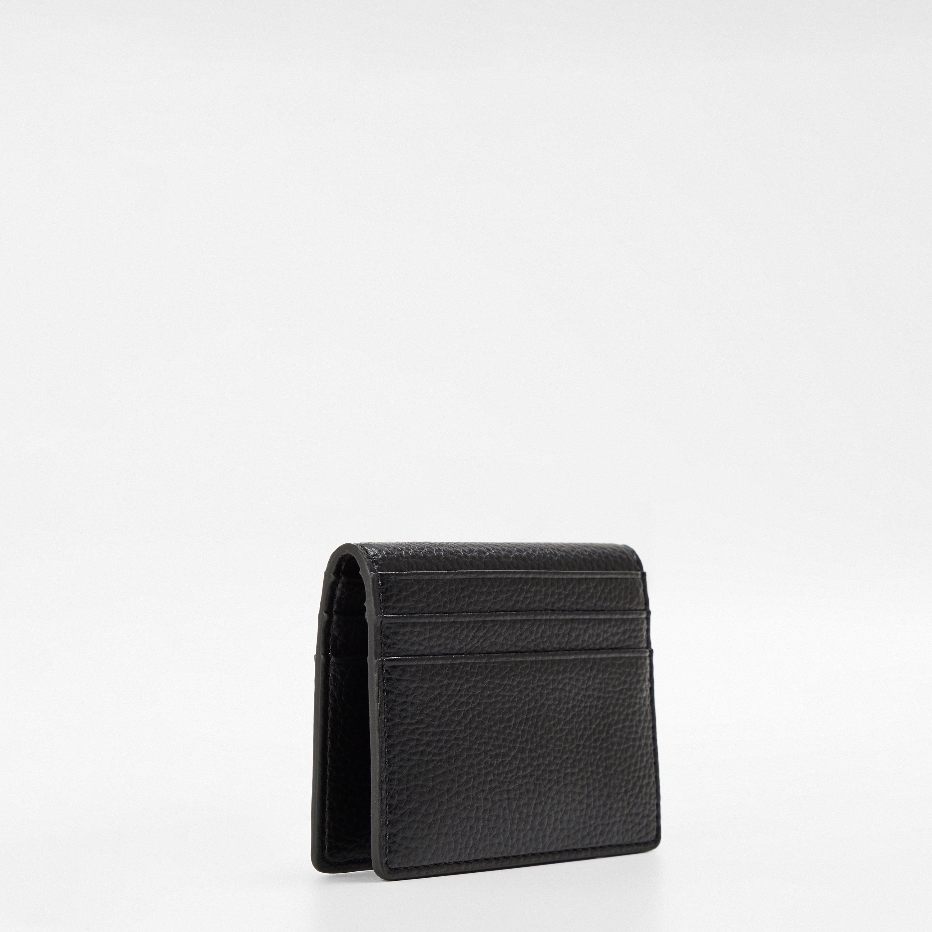 Black - Vivienne Westwood - Men's Viv Milano Square Card Holder - 2