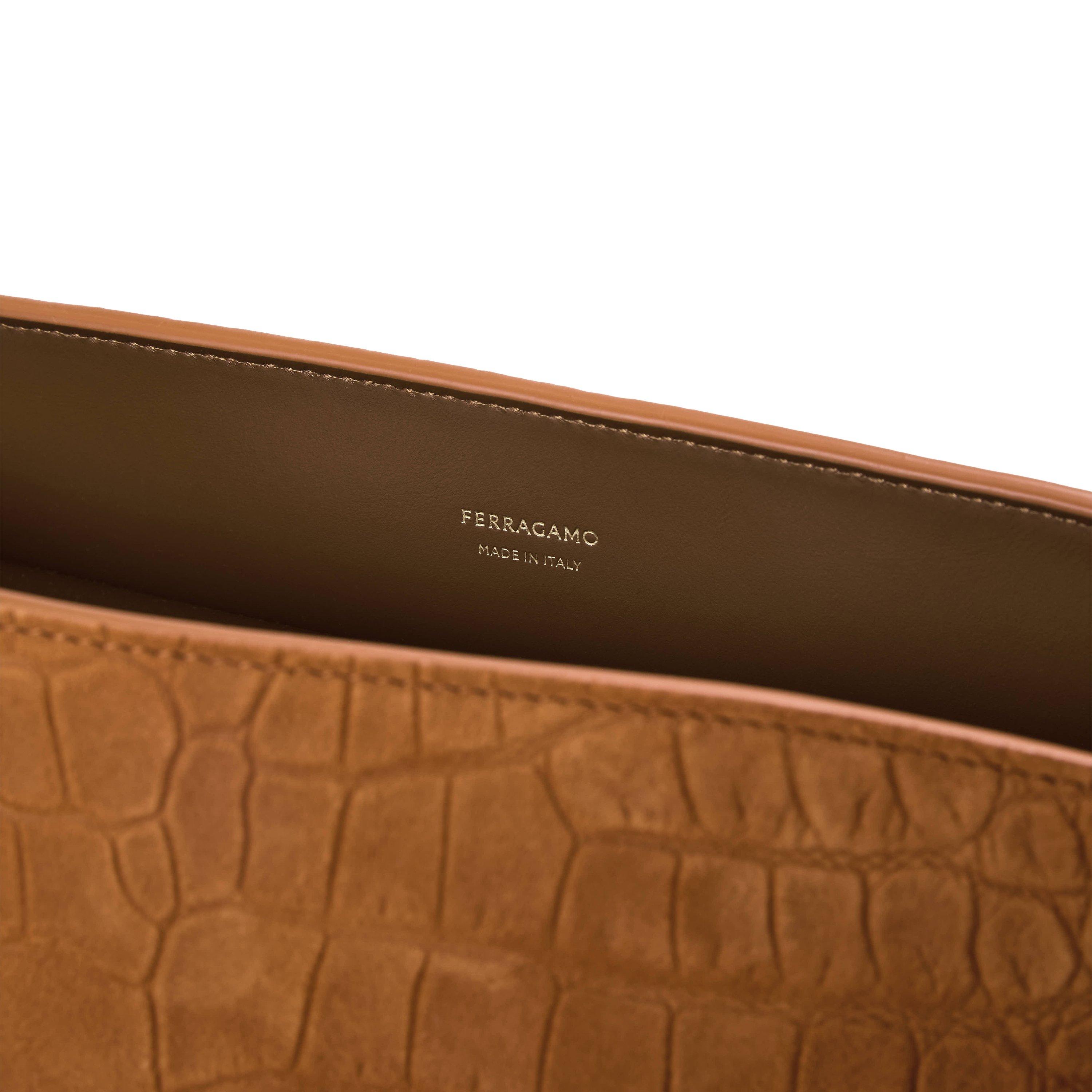 Naturale - Ferragamo - Women's Top Handle Bag - 5