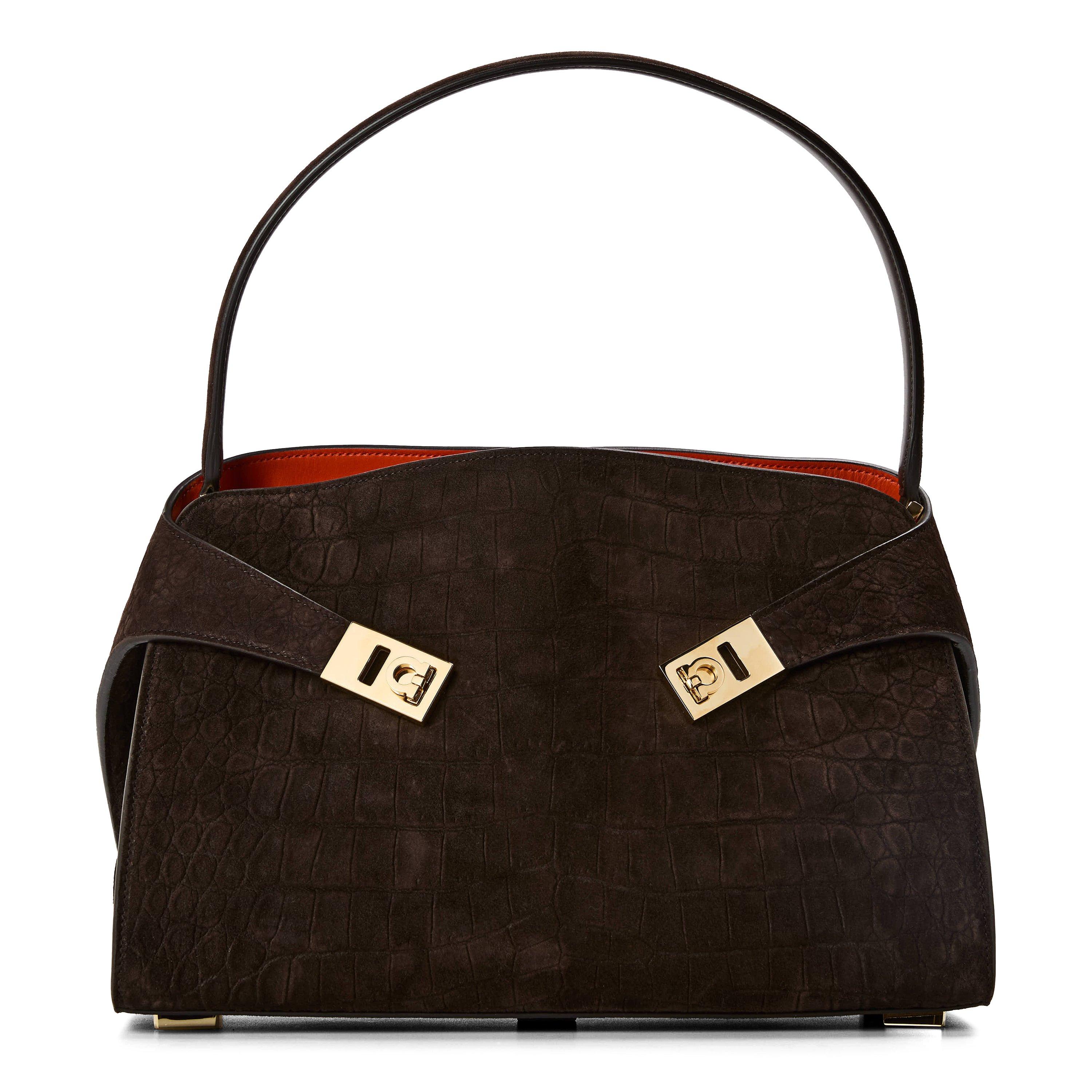 Ferragamo Women's Top Handle Bag - Moro