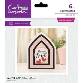 Crafters Companion Monte Carlo Create a Card Metal Die