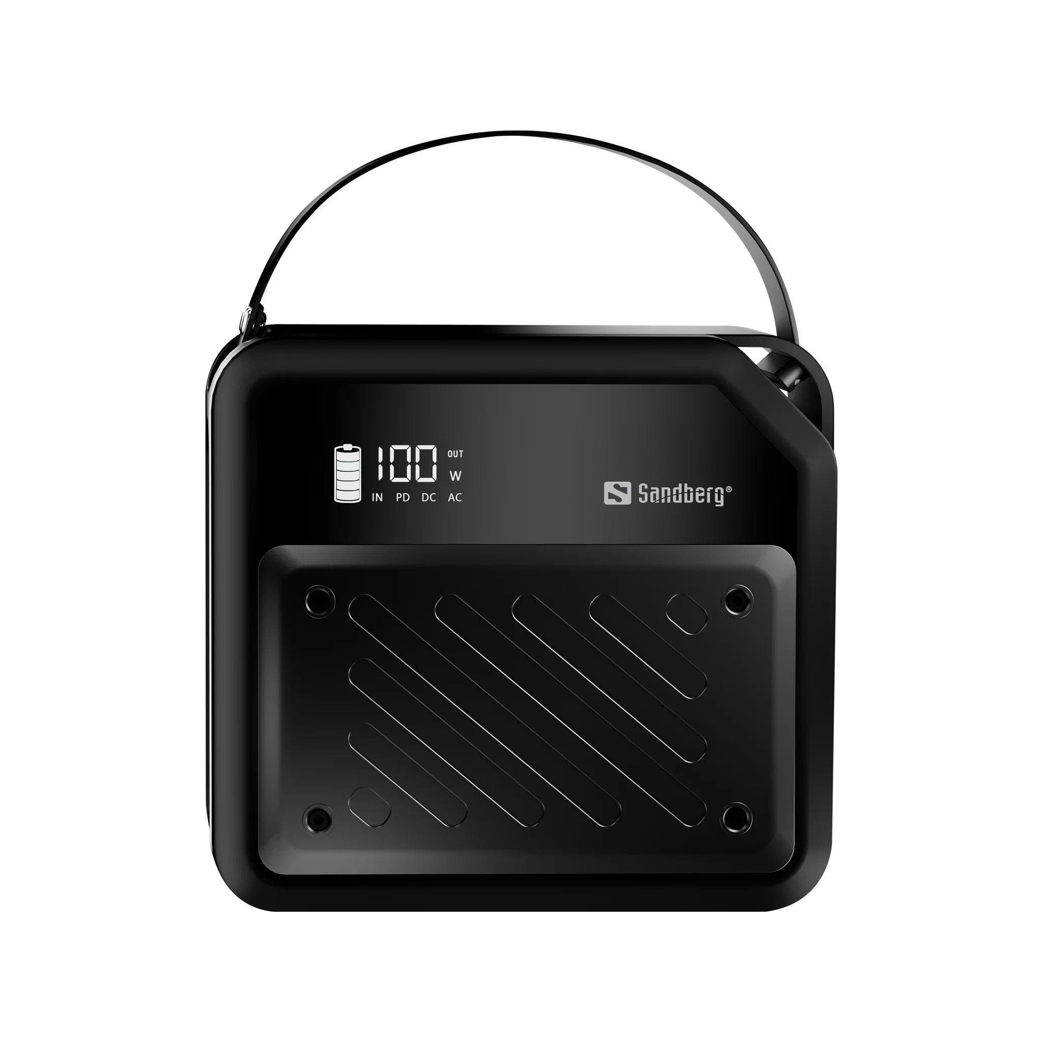 Black - Sandberg - DC Power Station 72000 (Model 421-22) - 2