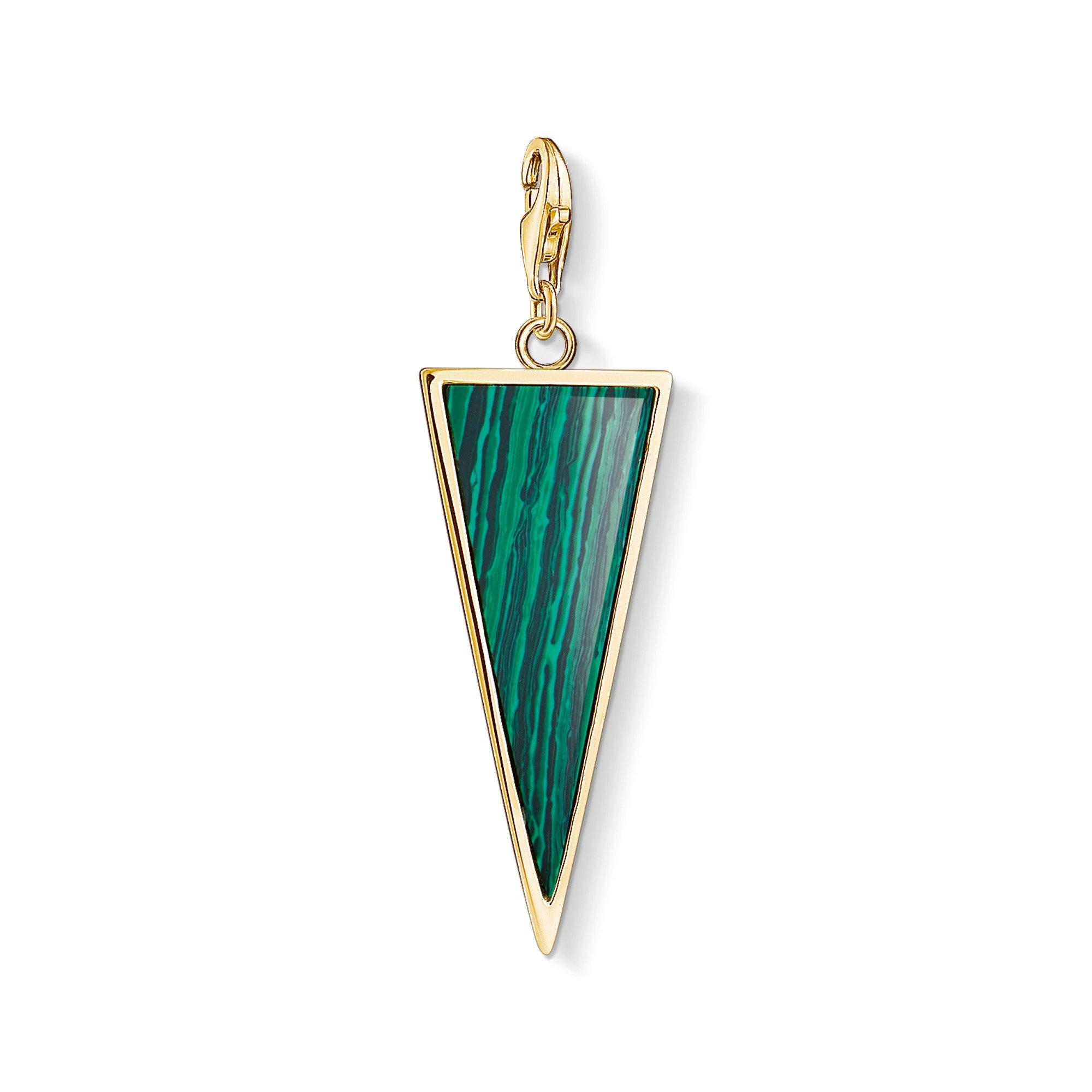 Green - Thomas Sabo - Women's Triangle Charm