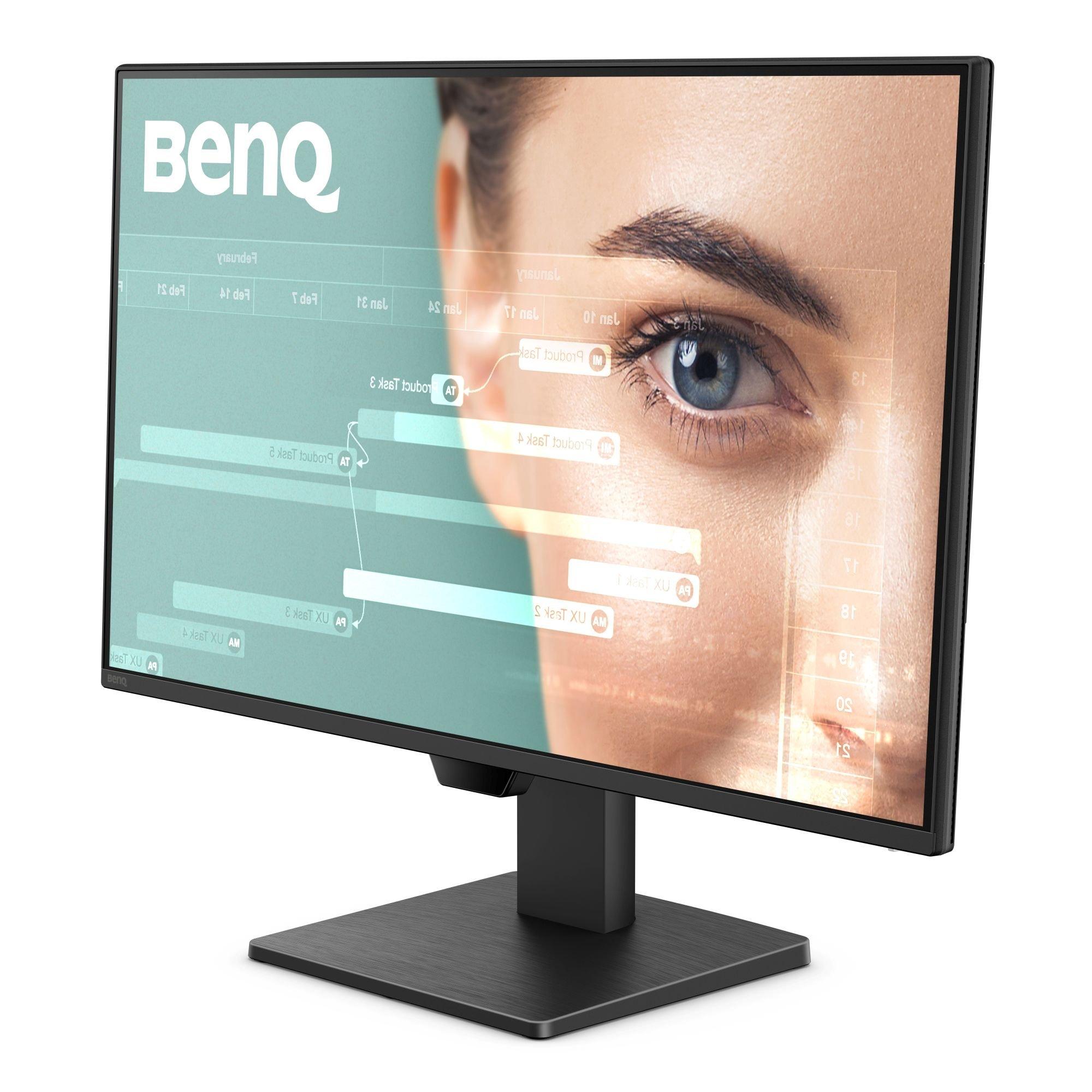 Black - BenQ - GW2490P 23.8 inch 1080p FHD 120Hz BenQ Eye-Care Home Office Monitor - 2