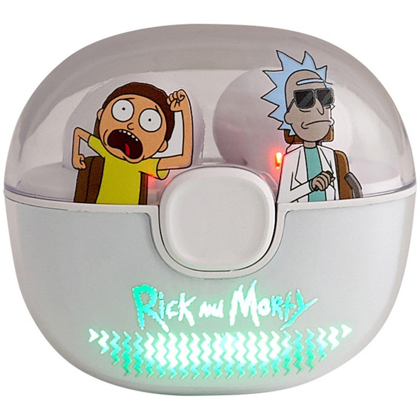 Grey - Rick and Morty - Space Cruiser True Wireless In-Ear Headphones - 1