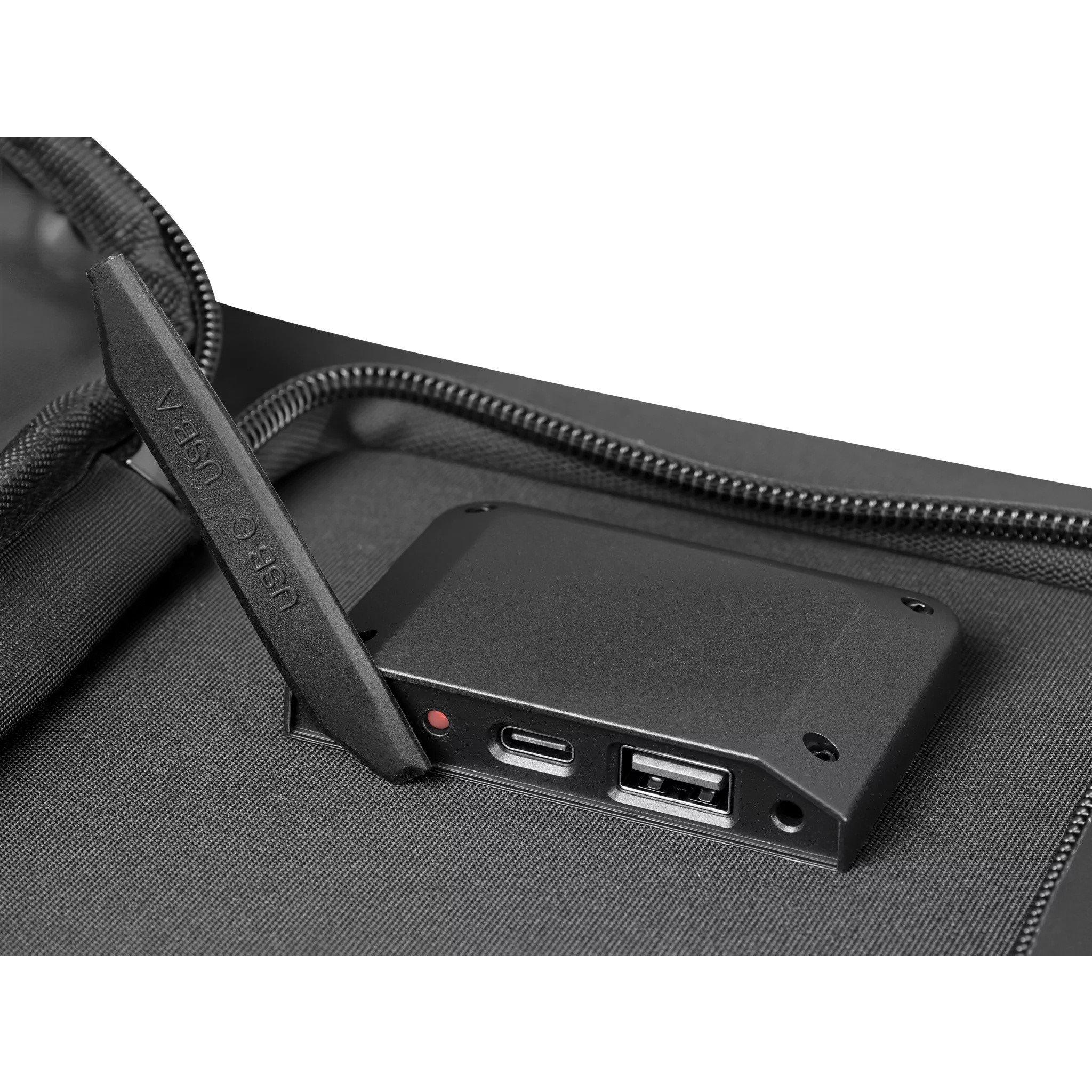 Black - Sandberg - Solar charger lightweight - 15 Watt - 2 A - 2 output connectors (USB USB-C) - 4