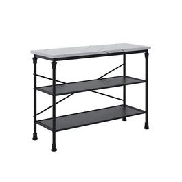 LPD Fairmont Marble Effect Kitchen Island