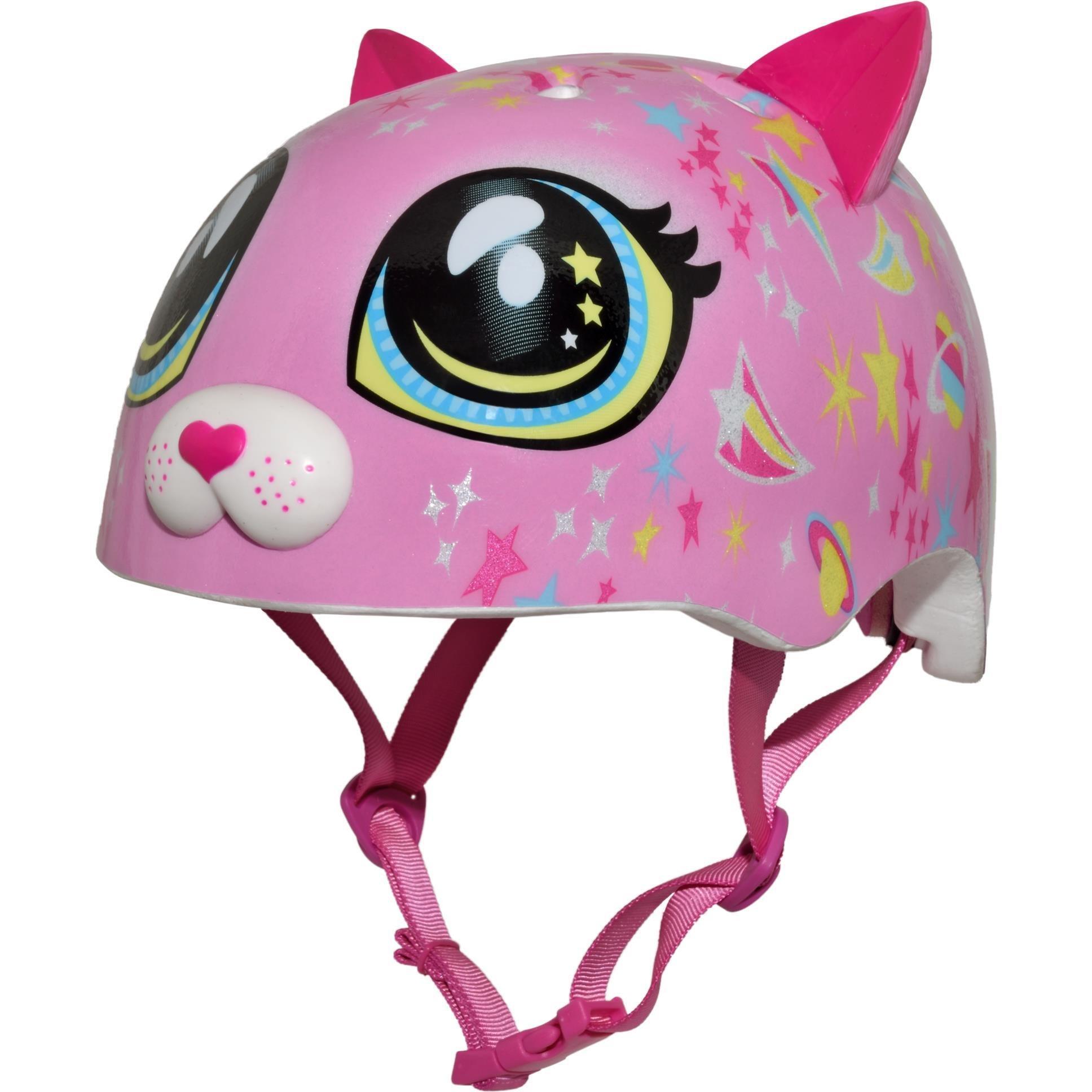 Raskullz  Kids Child Helmet 5+ Astro Cat Pink - 50-54cm