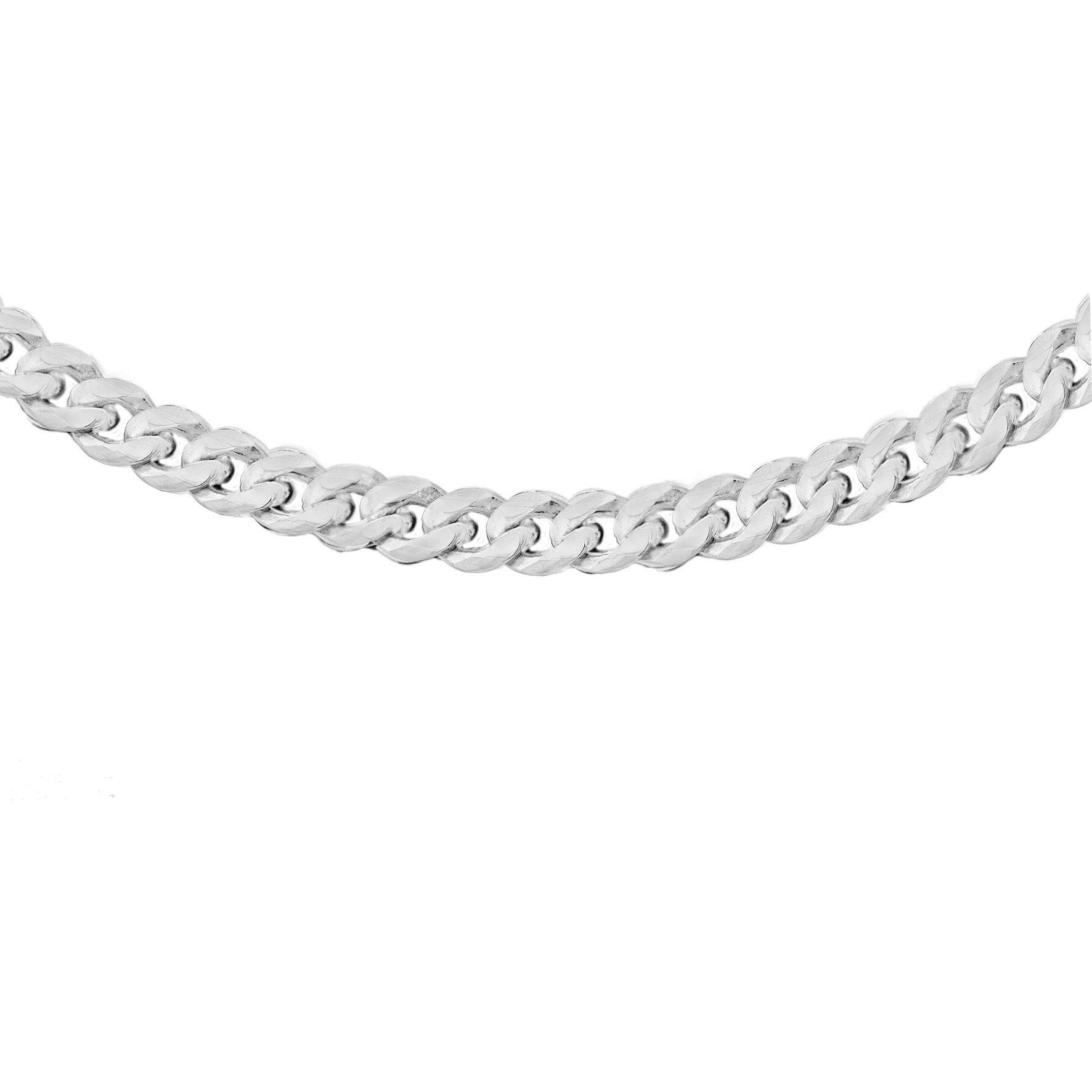 Sterling Silver - Be You - Sterling Silver Panza Curb Chain - 1