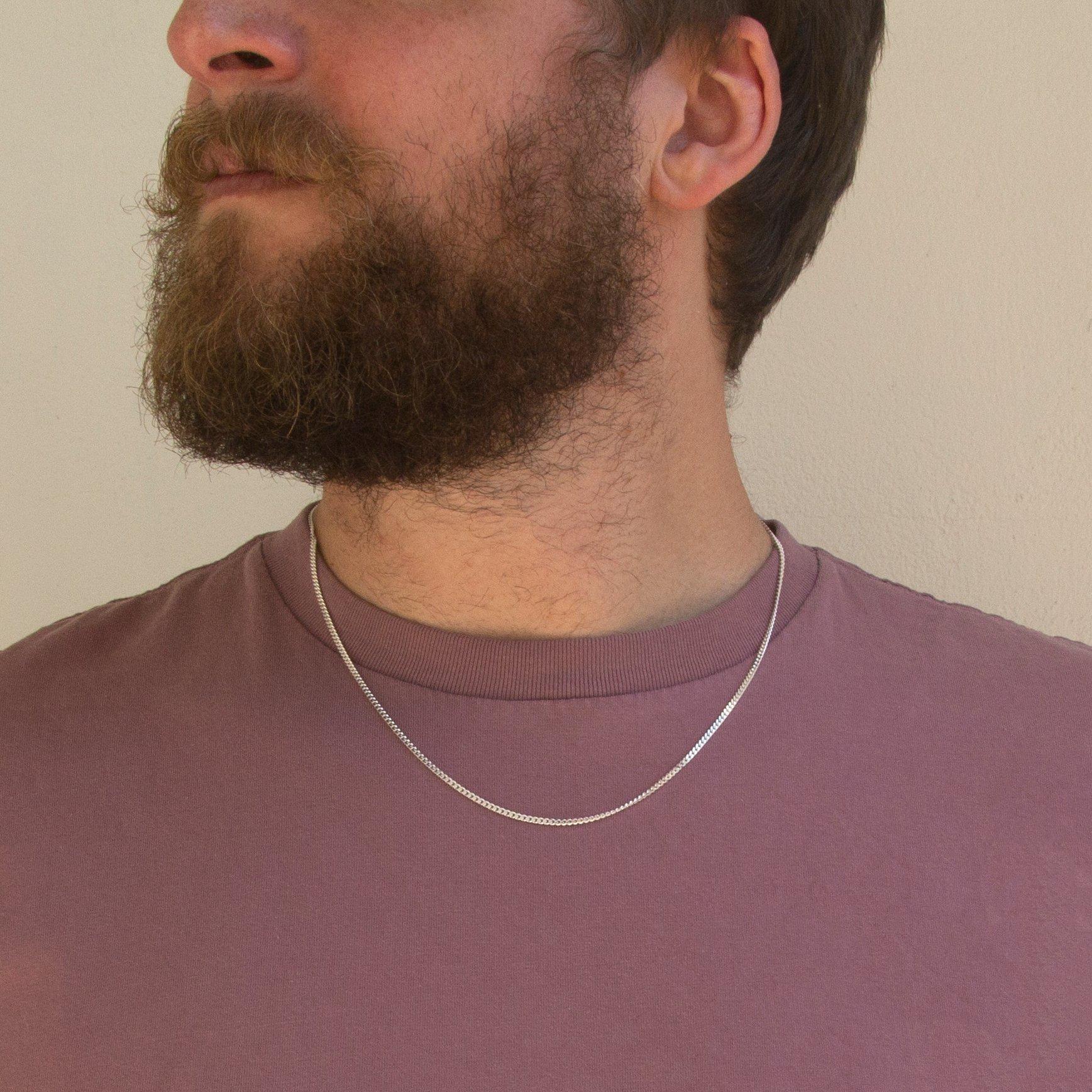 Sterling Silver - Be You - Sterling Silver  Panza Curb Chain - 3