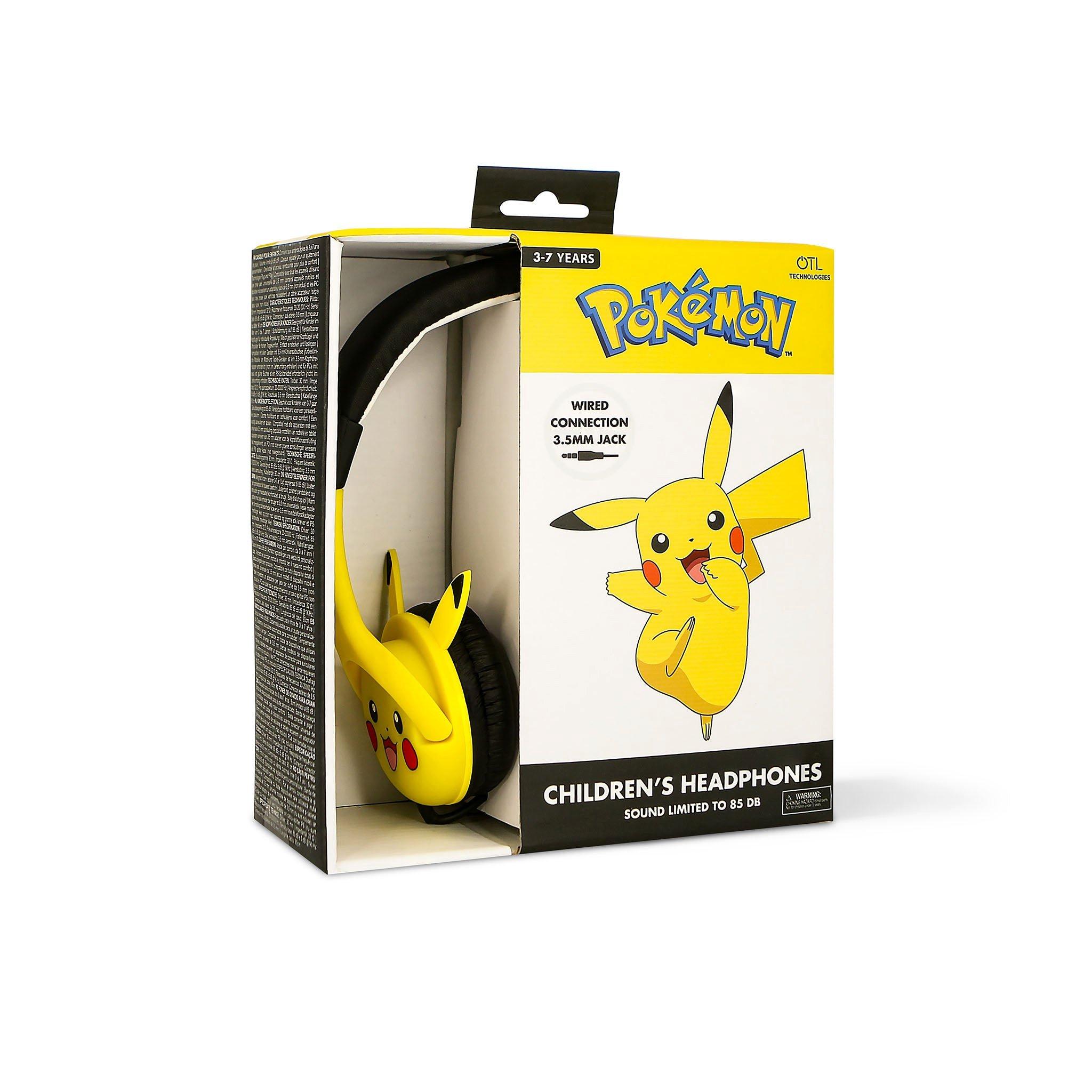 Pikachu - OTL Technologies - Pikachu Kids Wired Headphones with Ears - 3