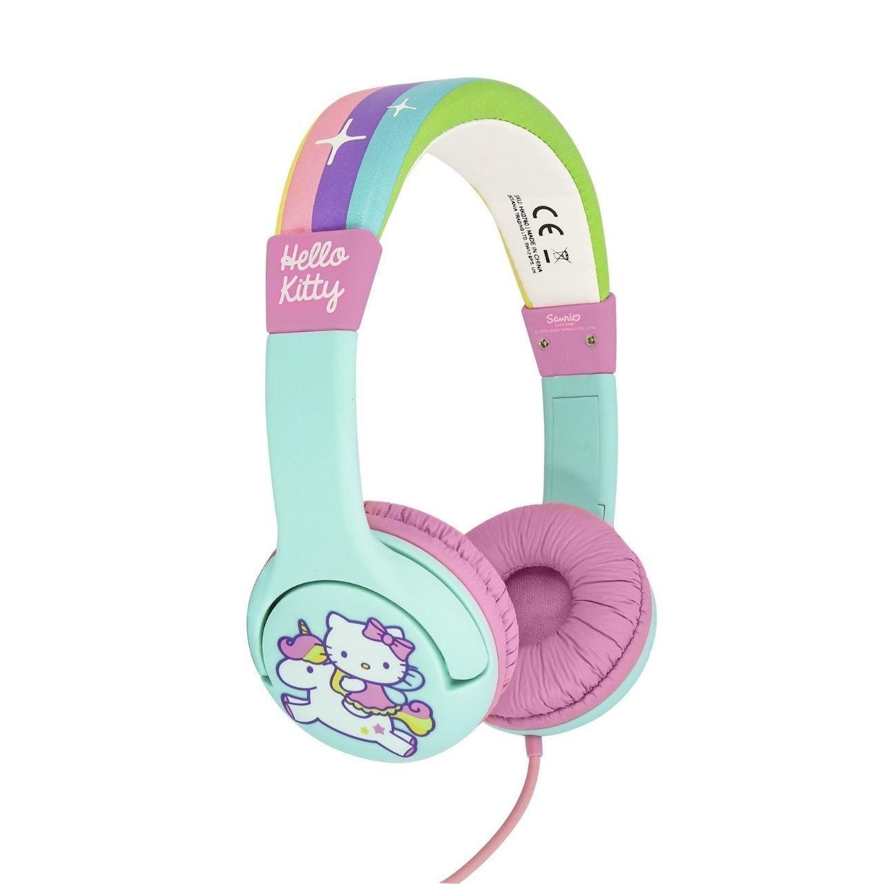 Hello Kitty - OTL Technologies - Kitty Rainbow Unicorn Kids Wired Headphones - 5