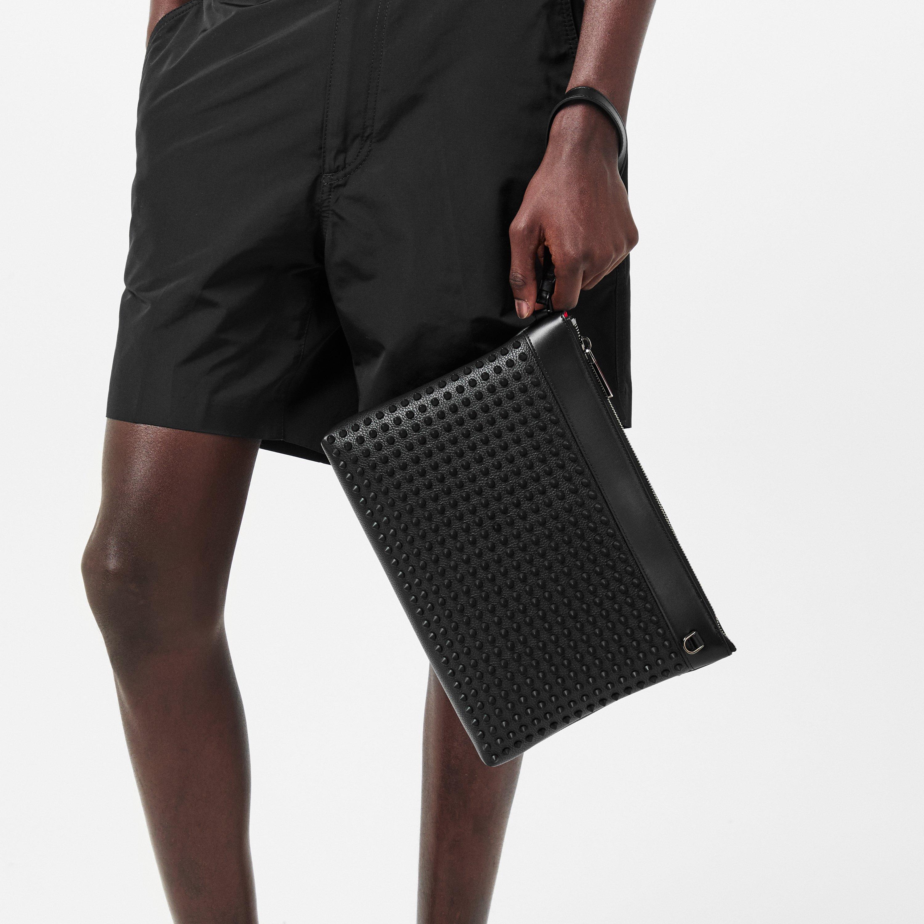 Black - Christian Louboutin - Men's Pouch - 3