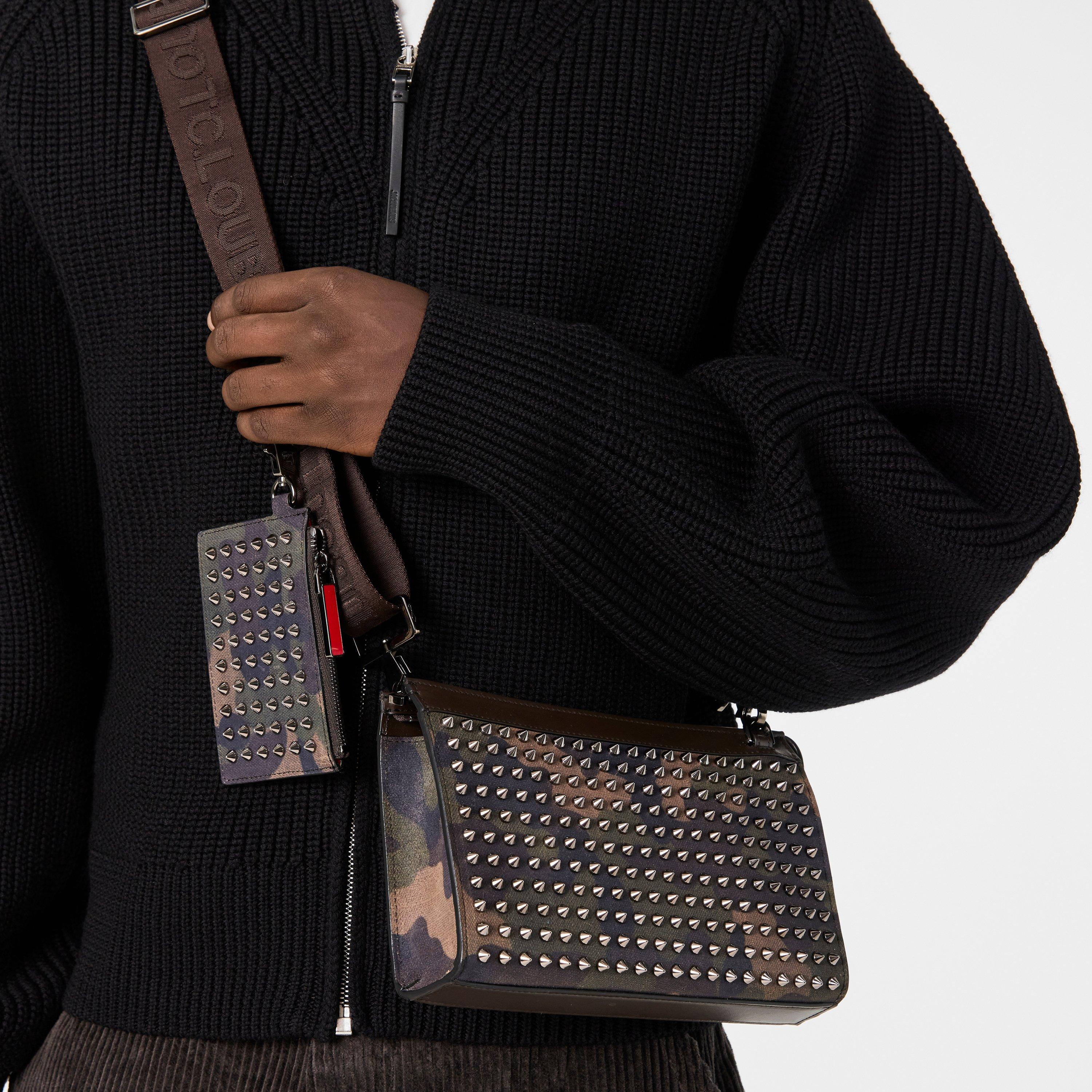 Café Grn Met - Christian Louboutin - Men's Funky Cross Body Bags - 3