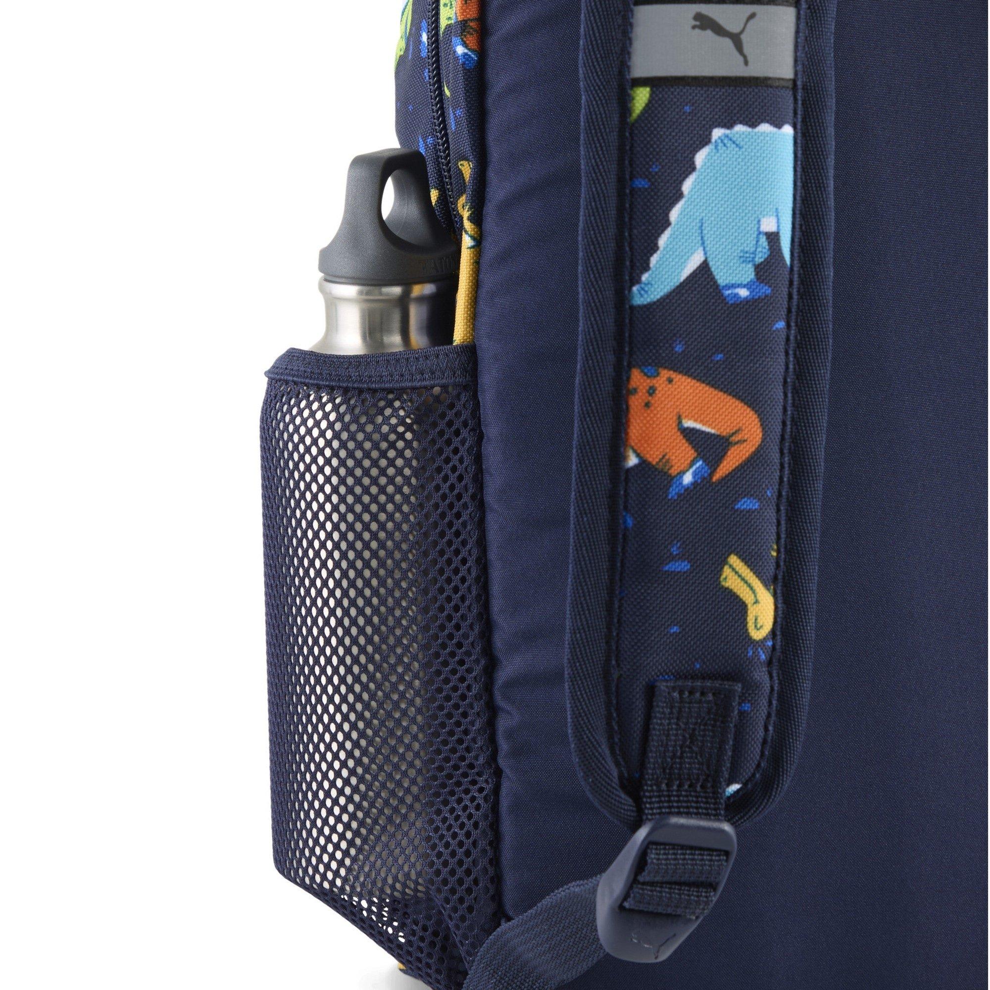 Navy/Dino AOP - Puma - PUMA Phase Small Juniors Backpack - 3