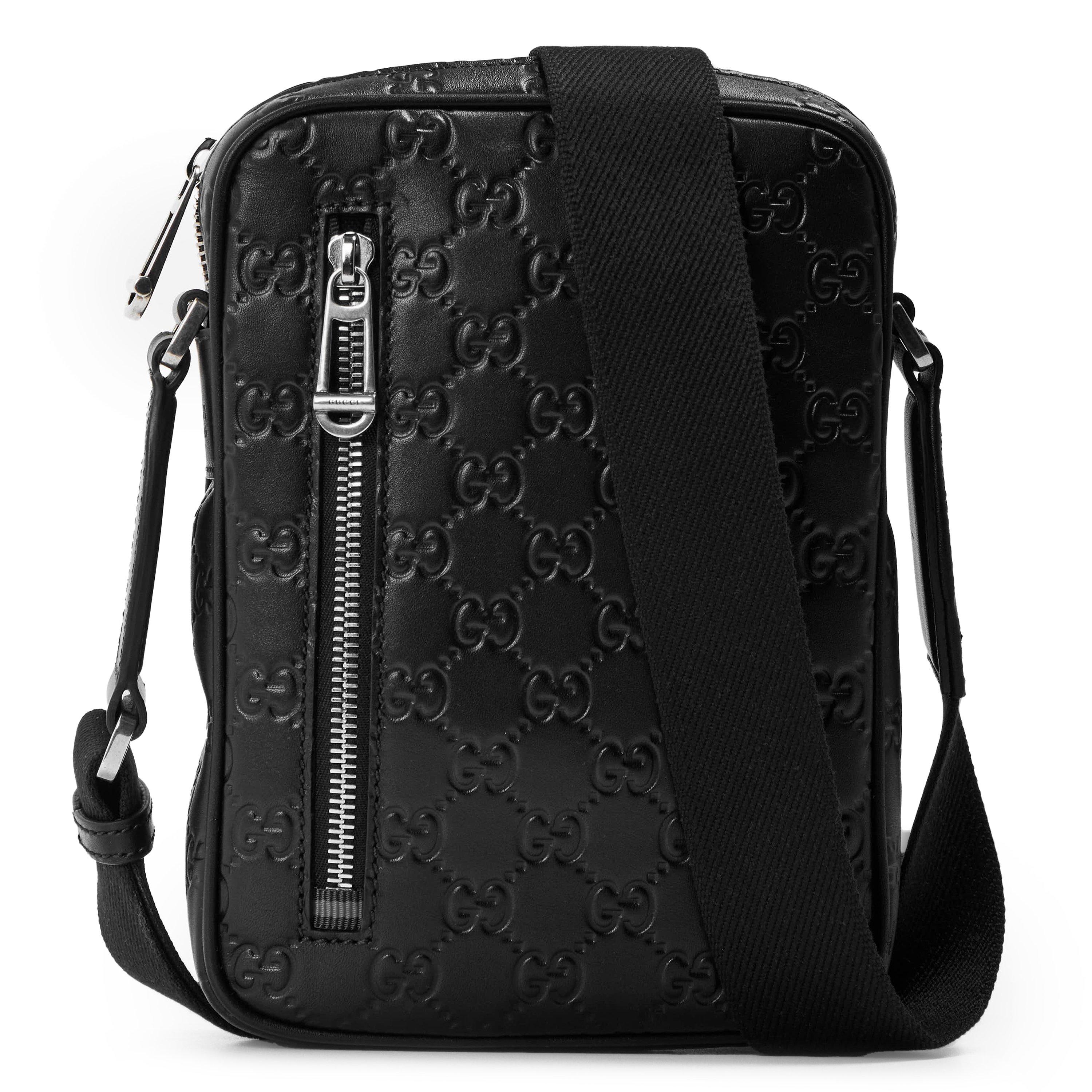 Black - Gucci - Gucci Emblem Cross Sn62 - 1